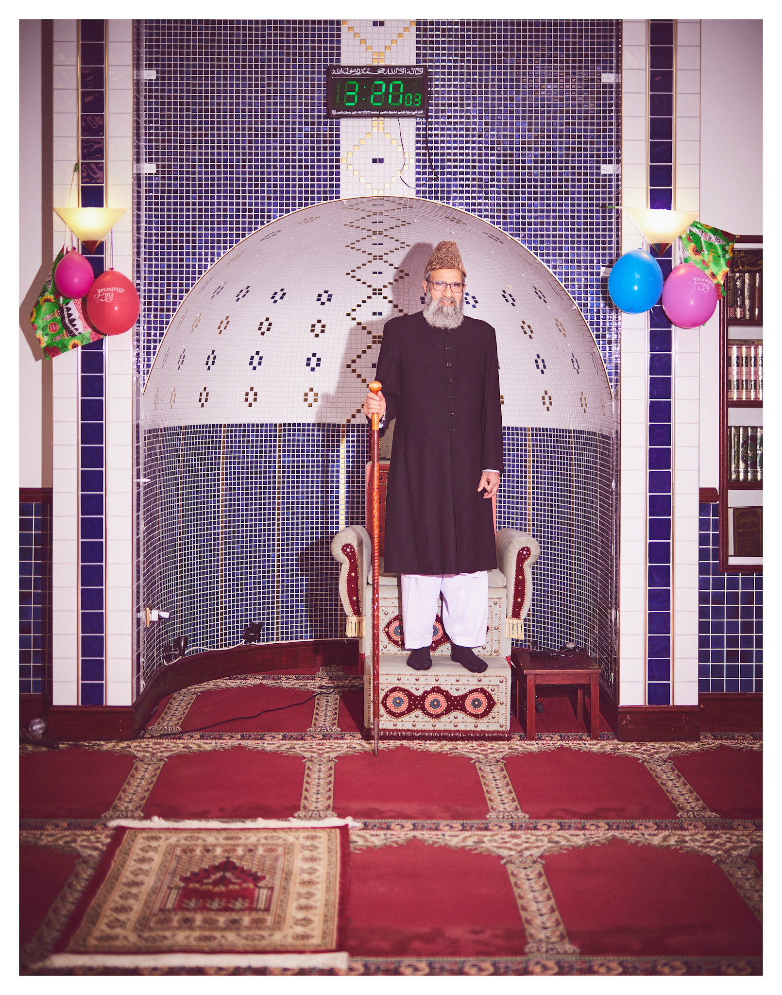 Imam, Arif Hussain, 31 March, 2025. Chesham Mosque.