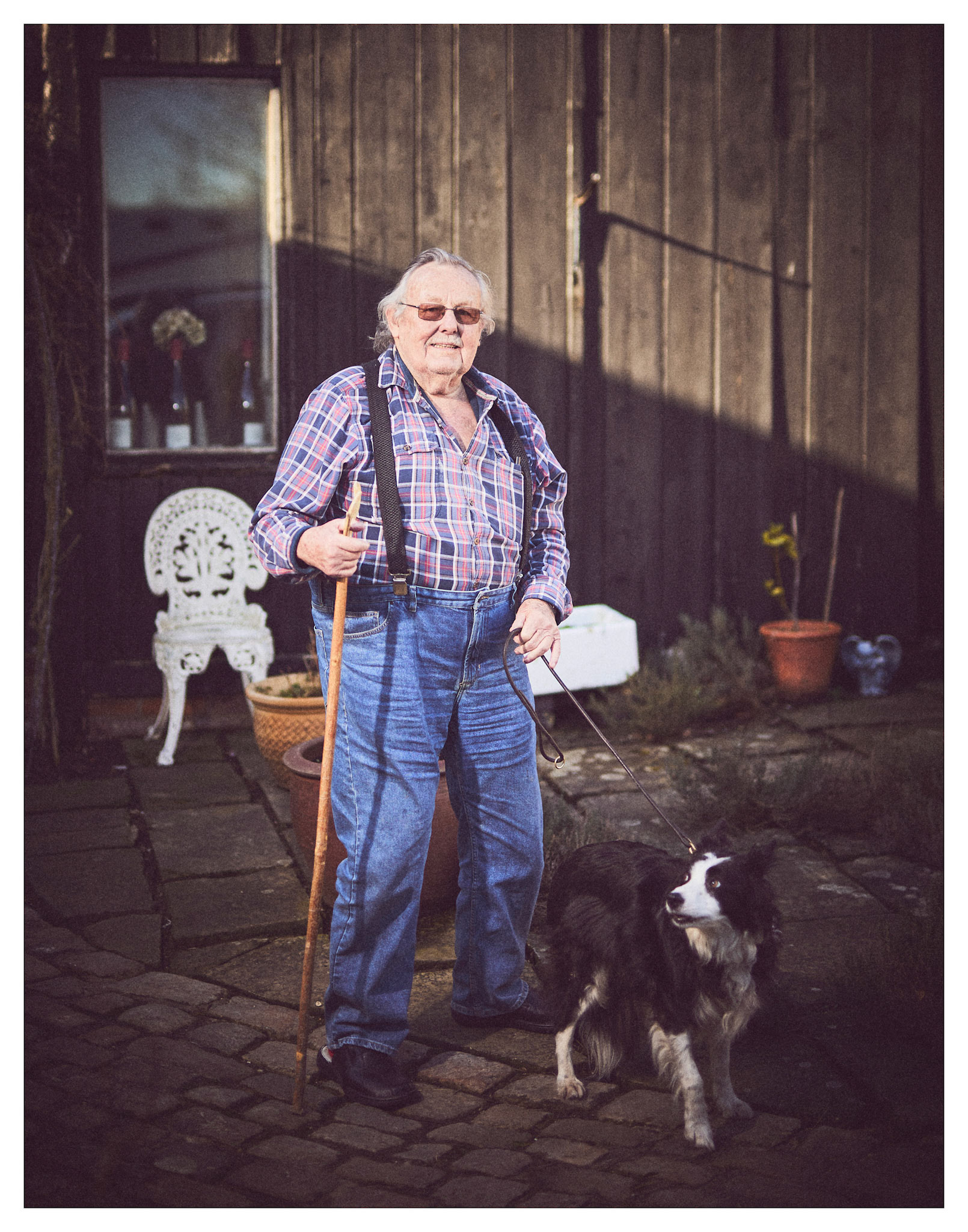 David and Molly. 30 January, 2025, Little Missenden.