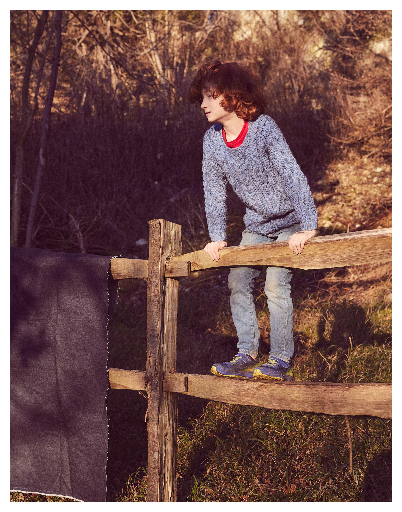 Asher at Cliveden. 2 January, 2025.