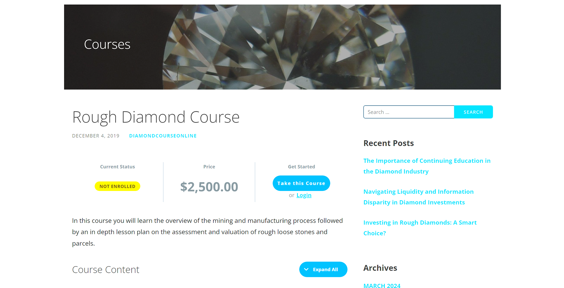 diamondcourse.com