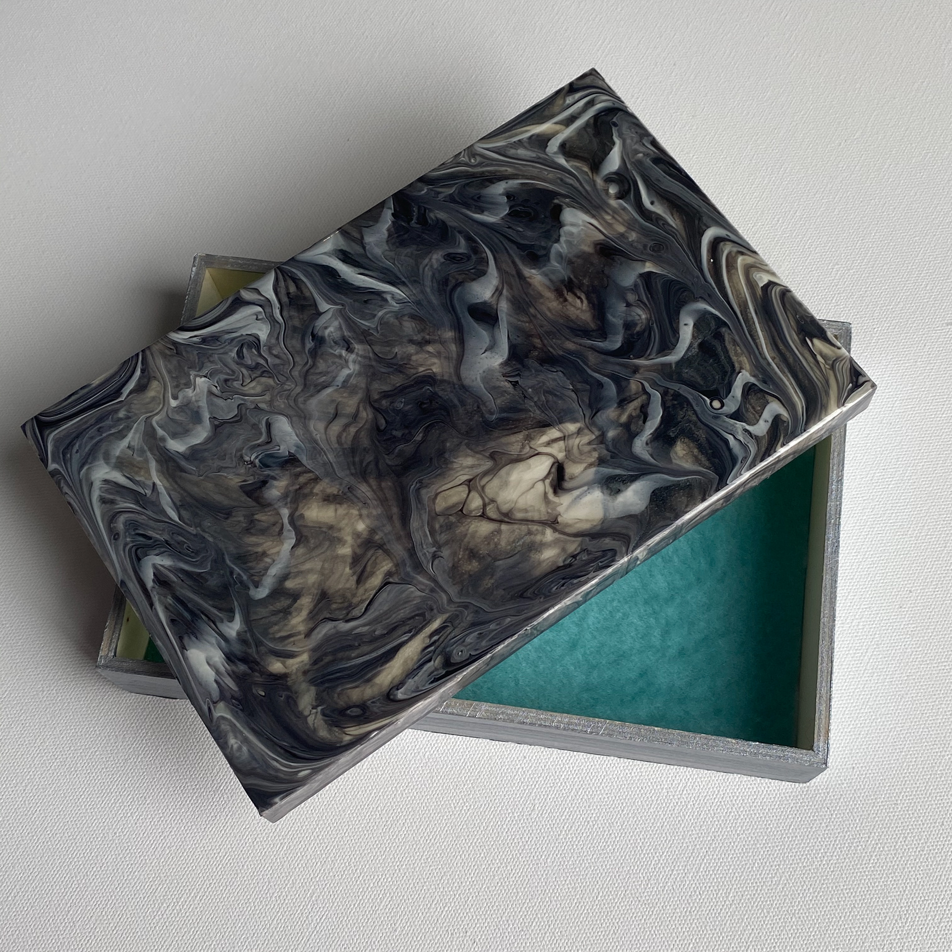 Catch All Boxes – Liquid Glass and Acrylic