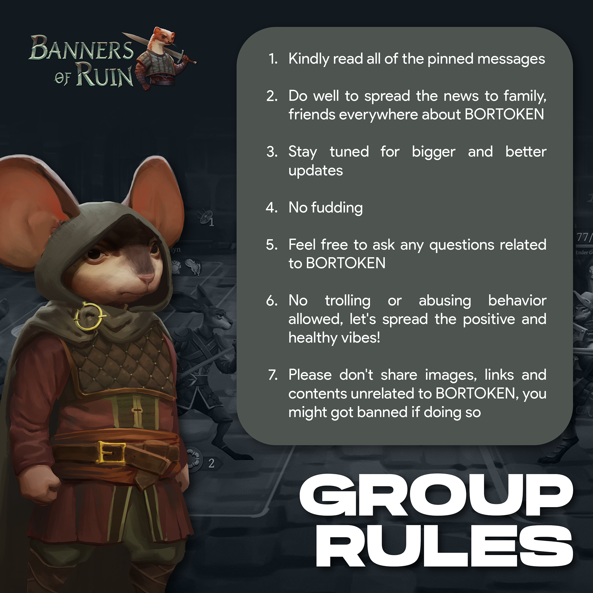 Community Group Rules