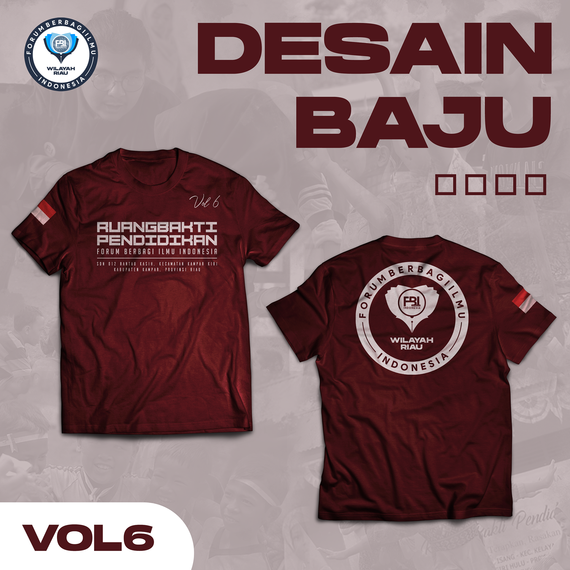 RBP Vol. 6 T-Shirt Design