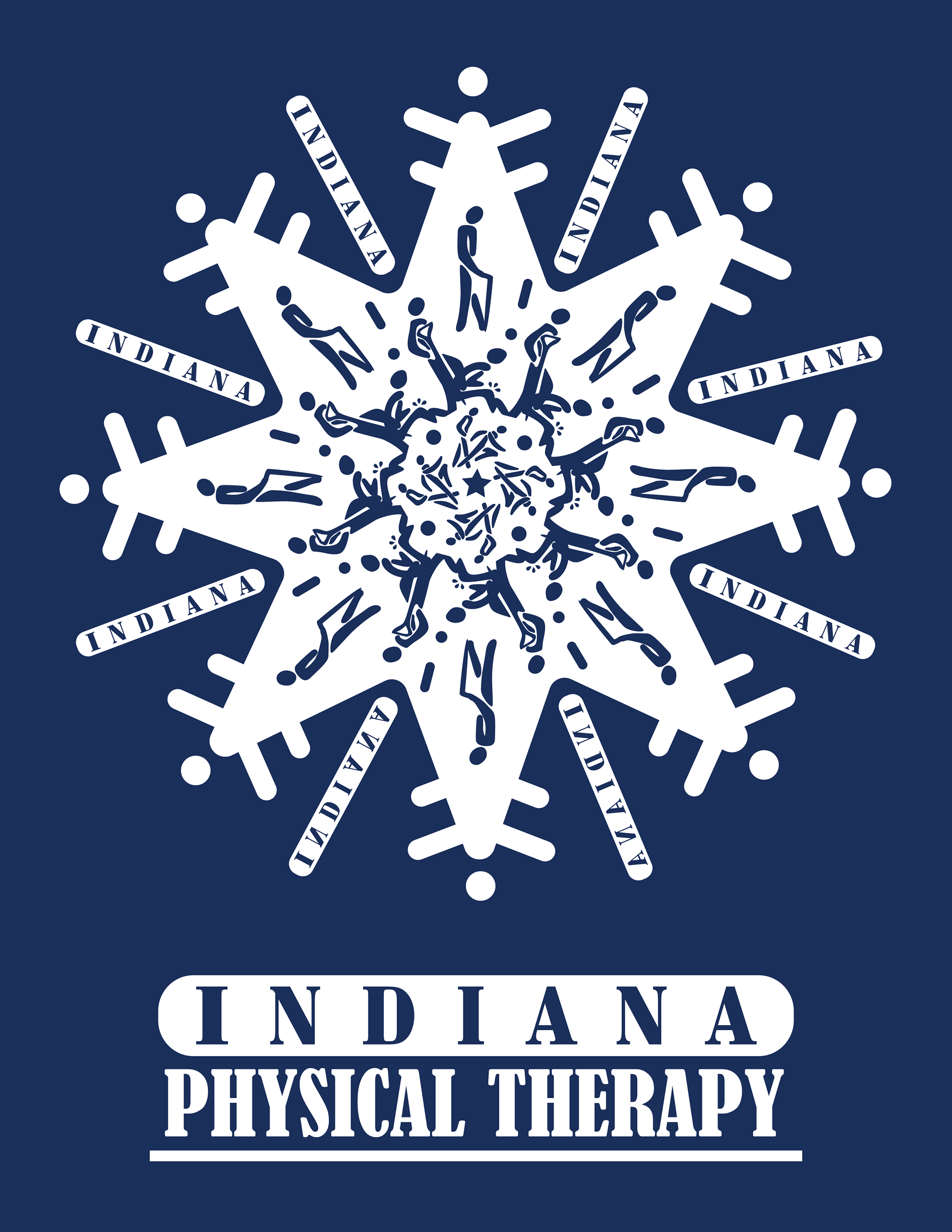 Snowflake logo t-shirt design