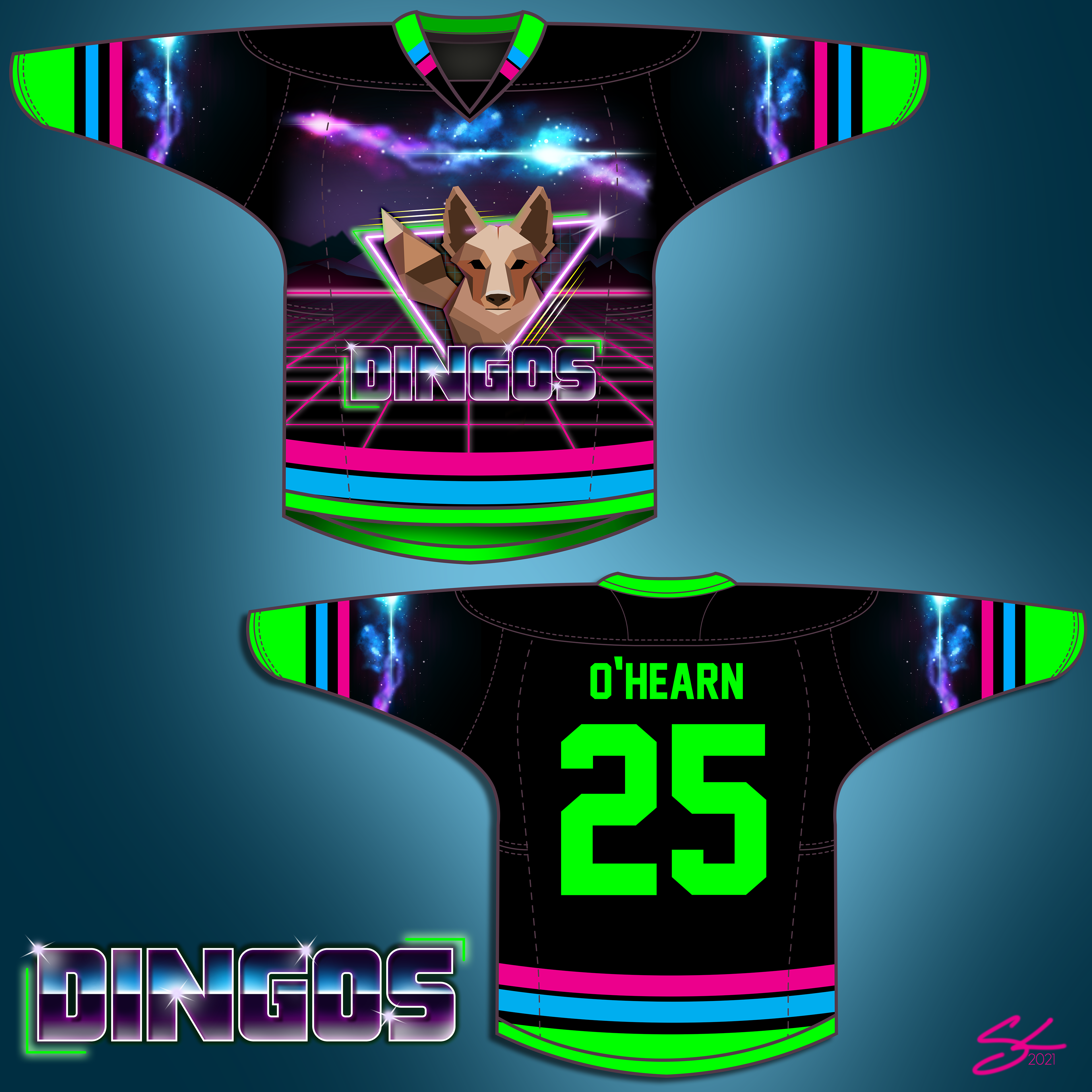 Roller Hockey Jerseys Concept