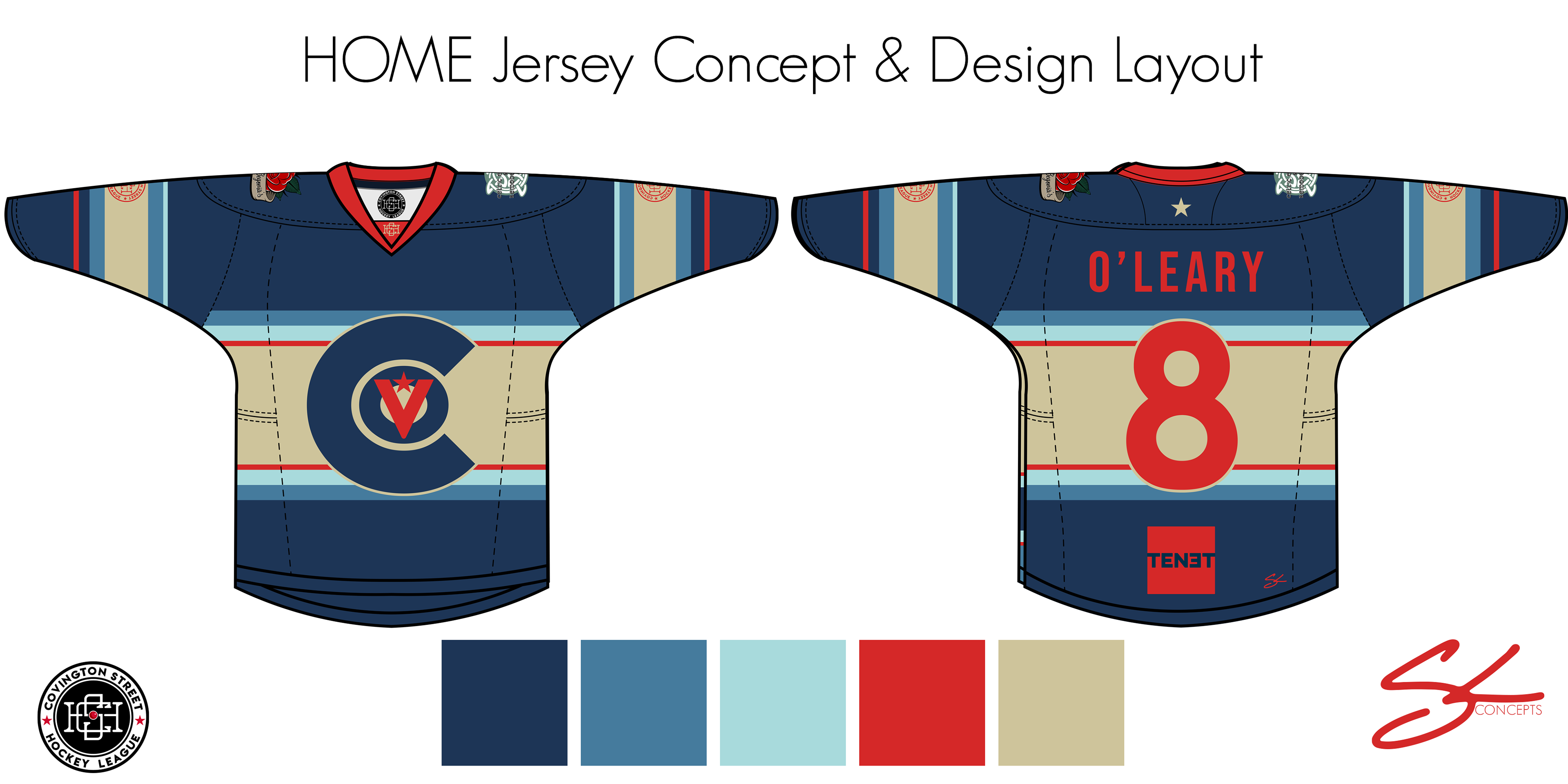 Roller Hockey | COV Jersey Concept