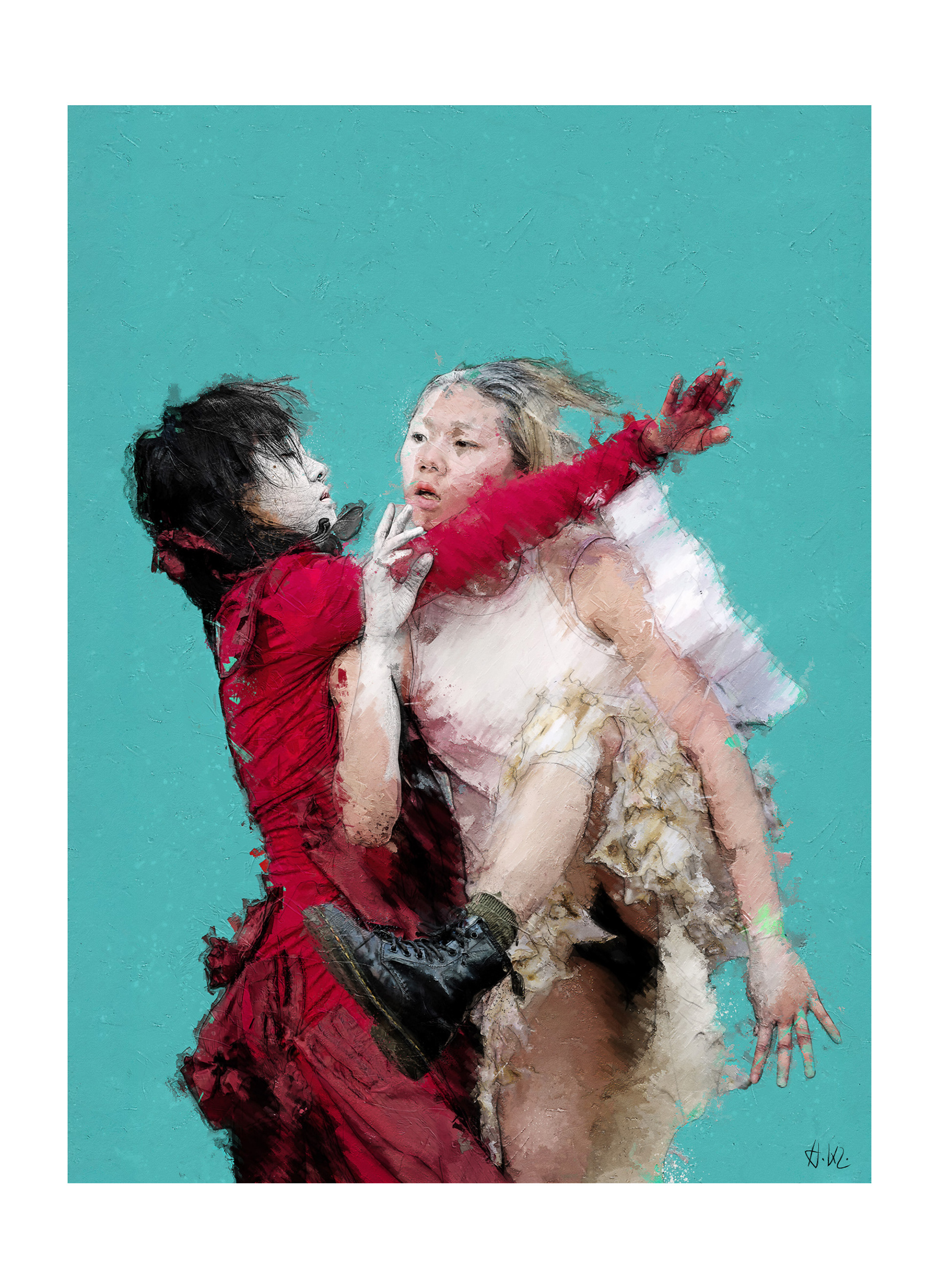 "Butoh" - Fine Art Print - Heinz Kleim