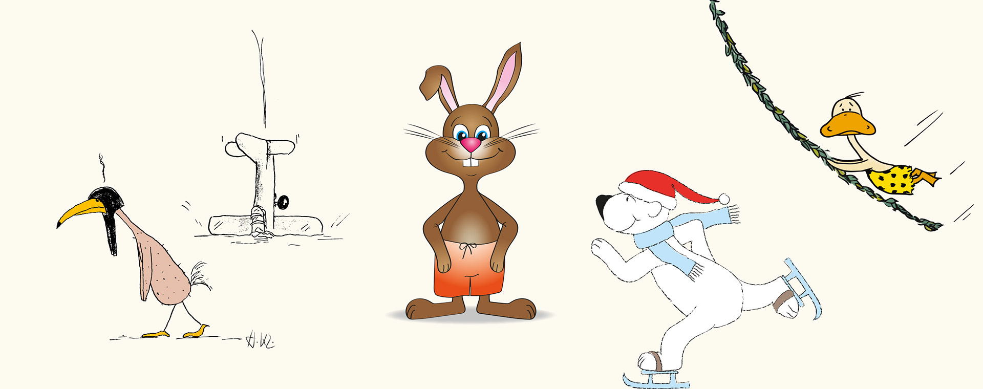 Illustrationen © copyright Heinz Kleim Berlin