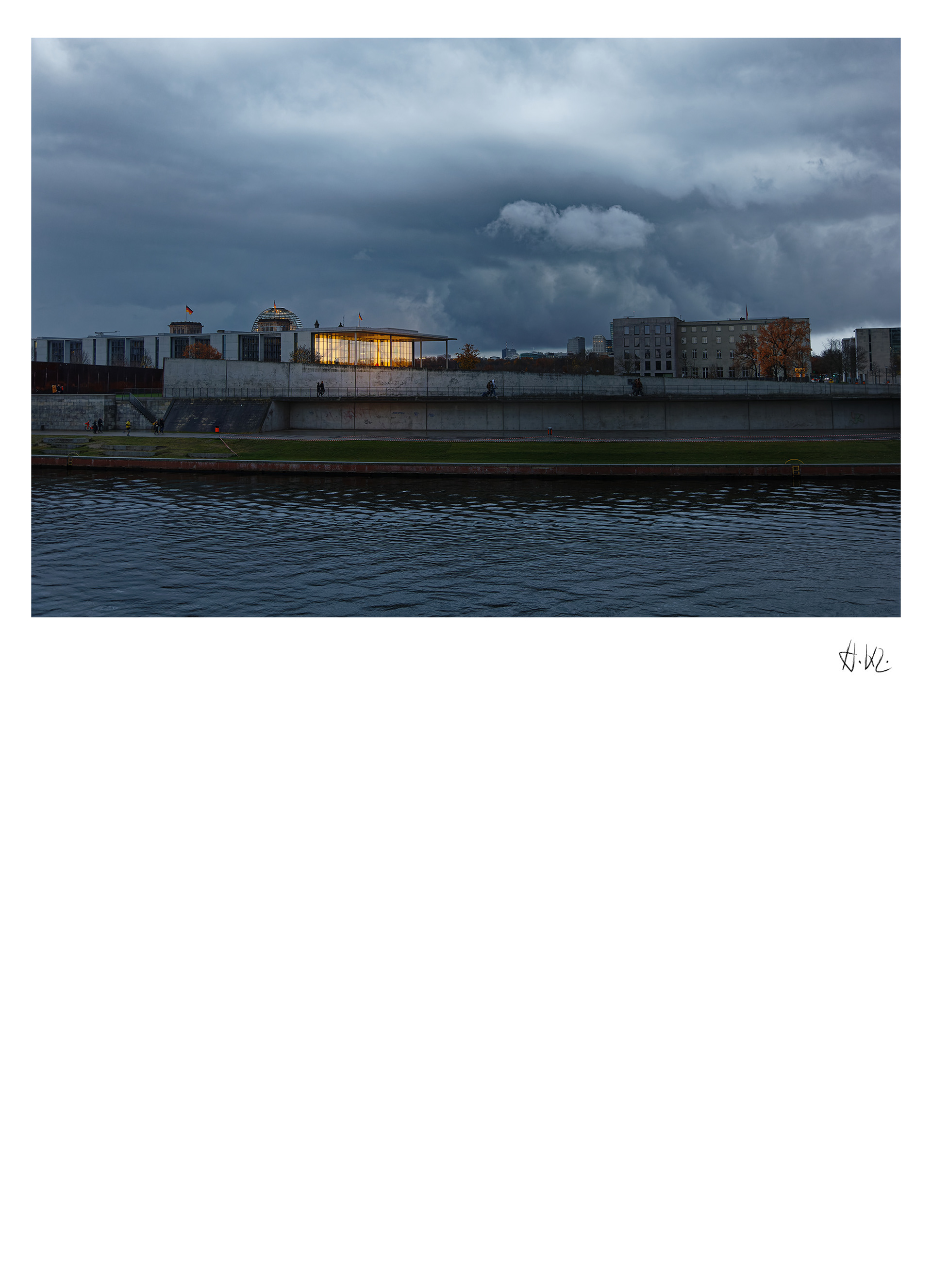 Berlin Bundeskanzleramt - FineArt Print - Heinz Kleim