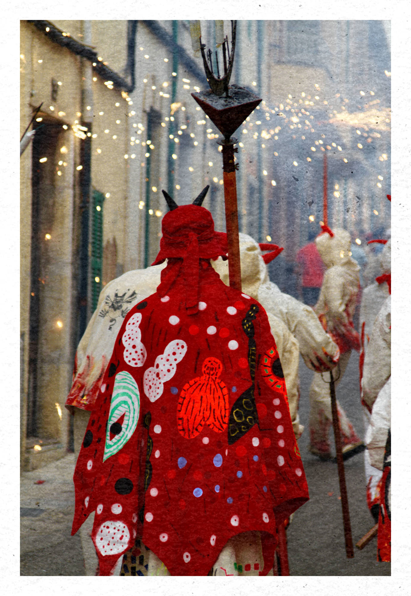 Feuerlauf (Correfoc) in Alaró auf Mallorca