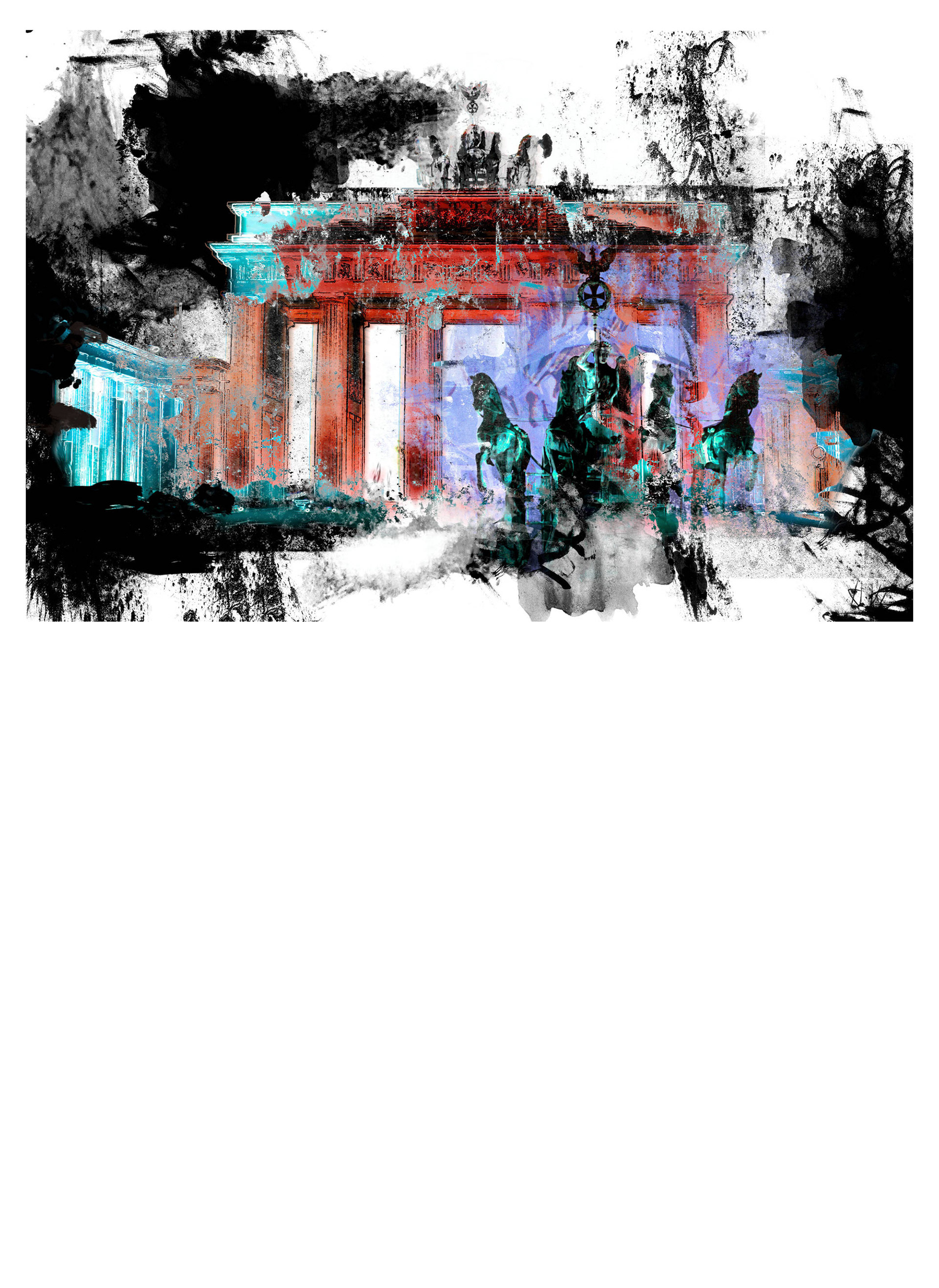 "Brandenburger Tor" - Fine Art Print - Heinz Kleim