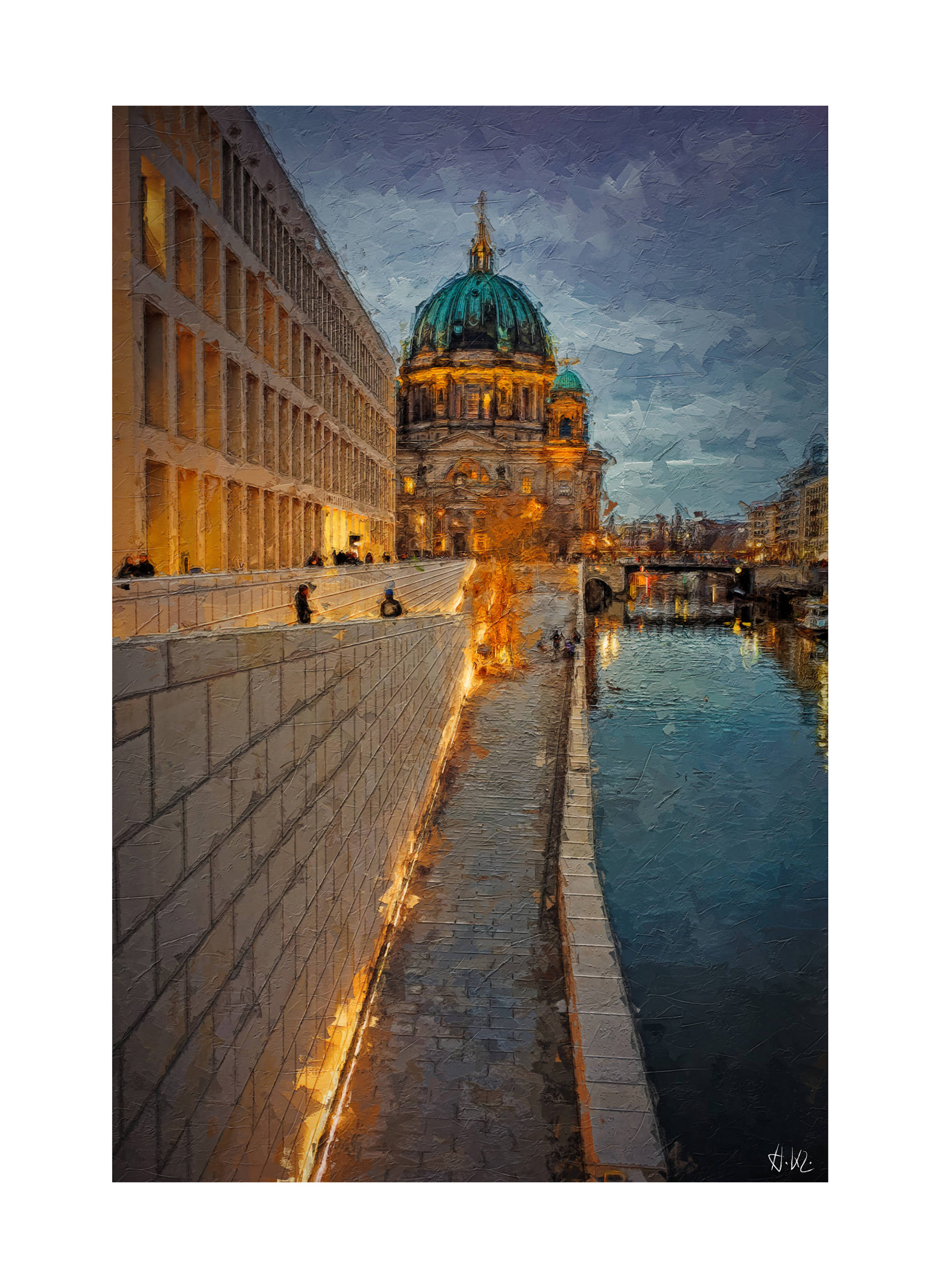 "Berliner Dom" - Fine Art Print - Heinz Kleim