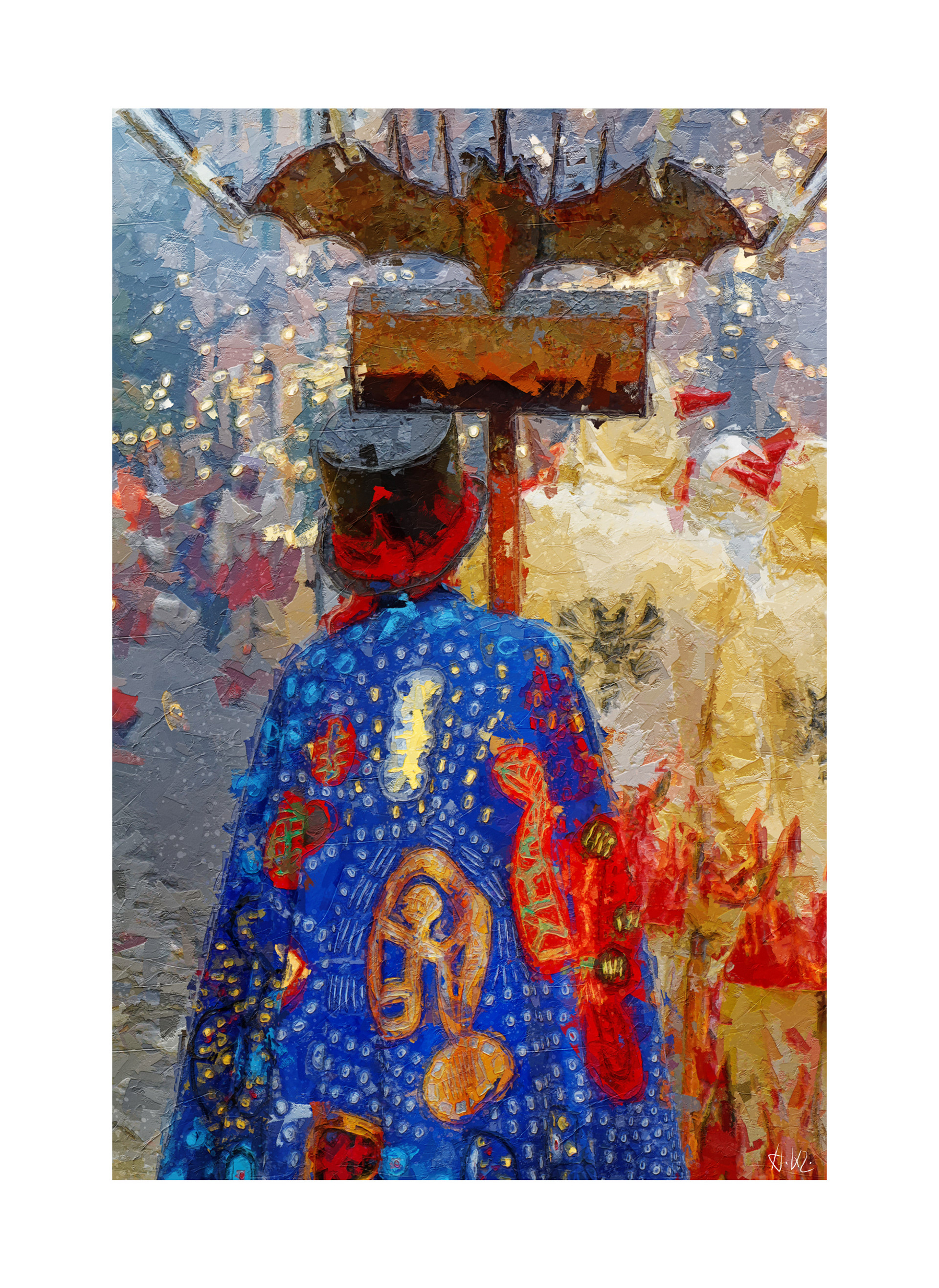 "Feuerlauf Mallorca" - Fine Art Print - Heinz Kleim