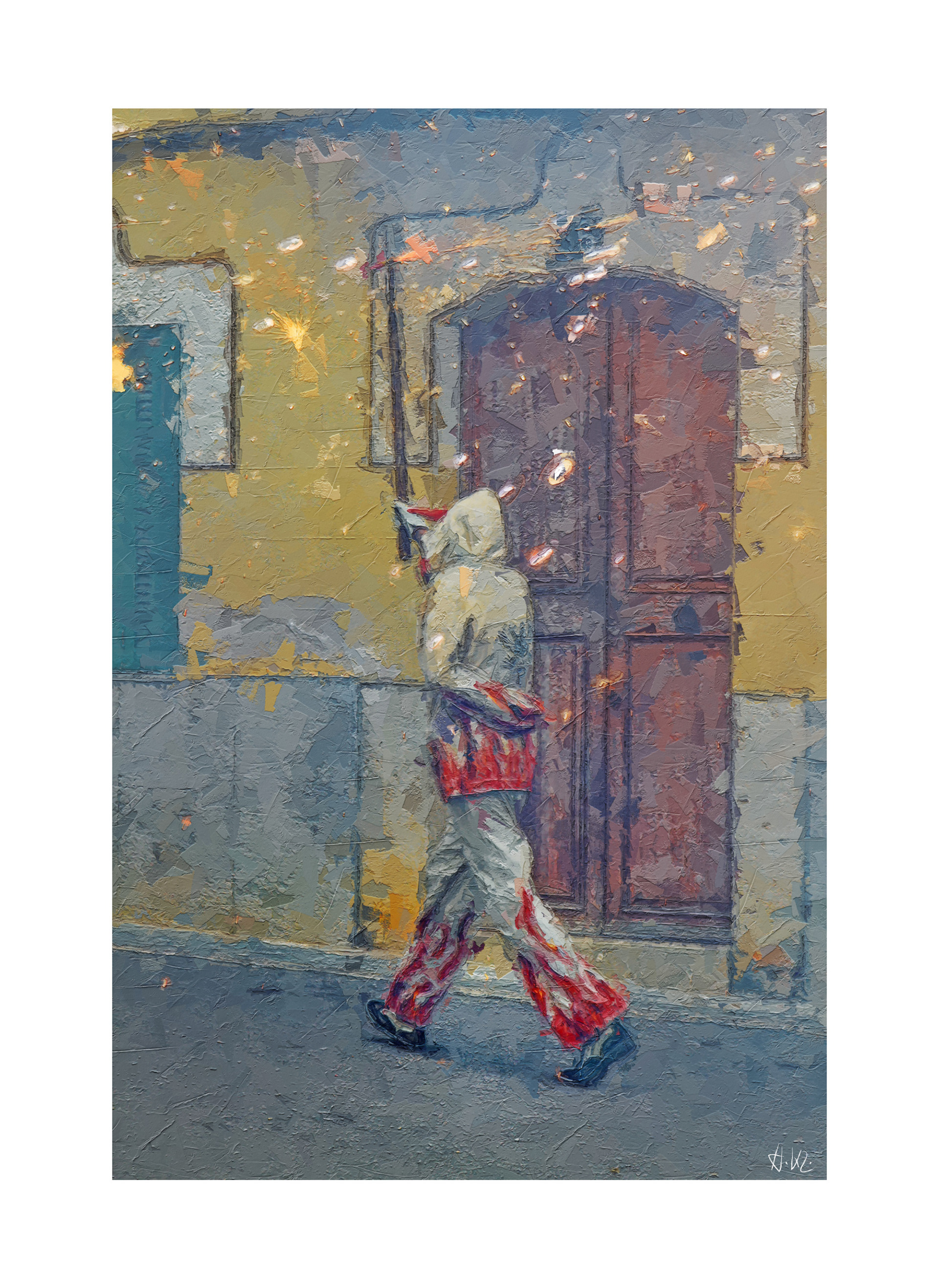 "Feuerlauf Mallorca" - Fine Art Print - Heinz Kleim