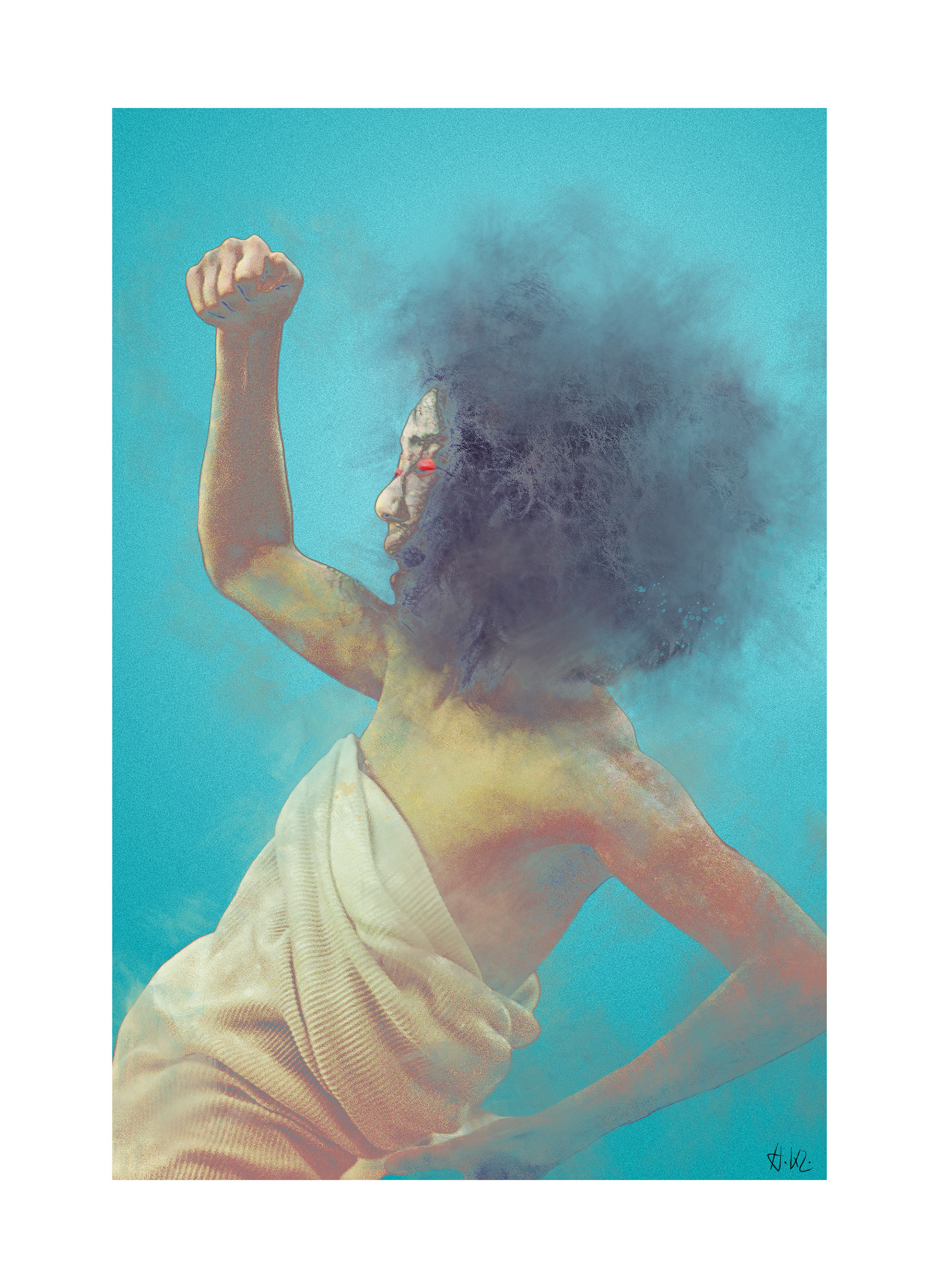 "Butoh" - Fine Art Print - Heinz Kleim