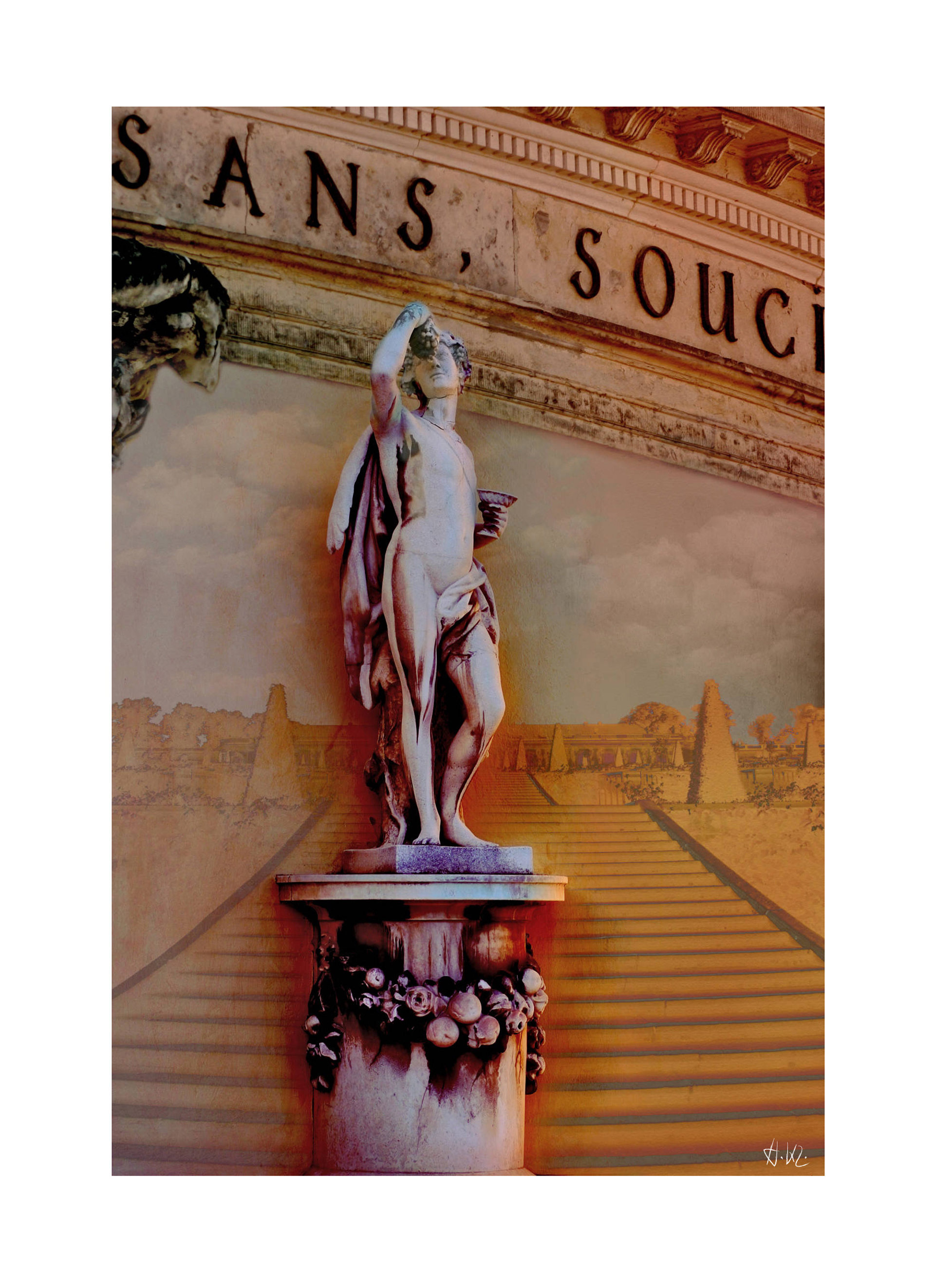 "Sanssouci Potsdam" - Fine Art Print - Heinz Kleim