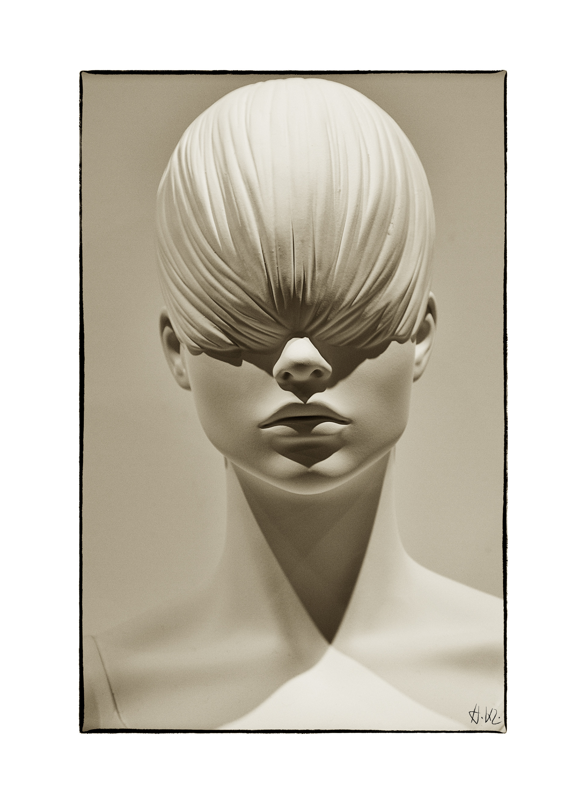 Schaufensterpuppe - FineArt Print - Heinz Kleim