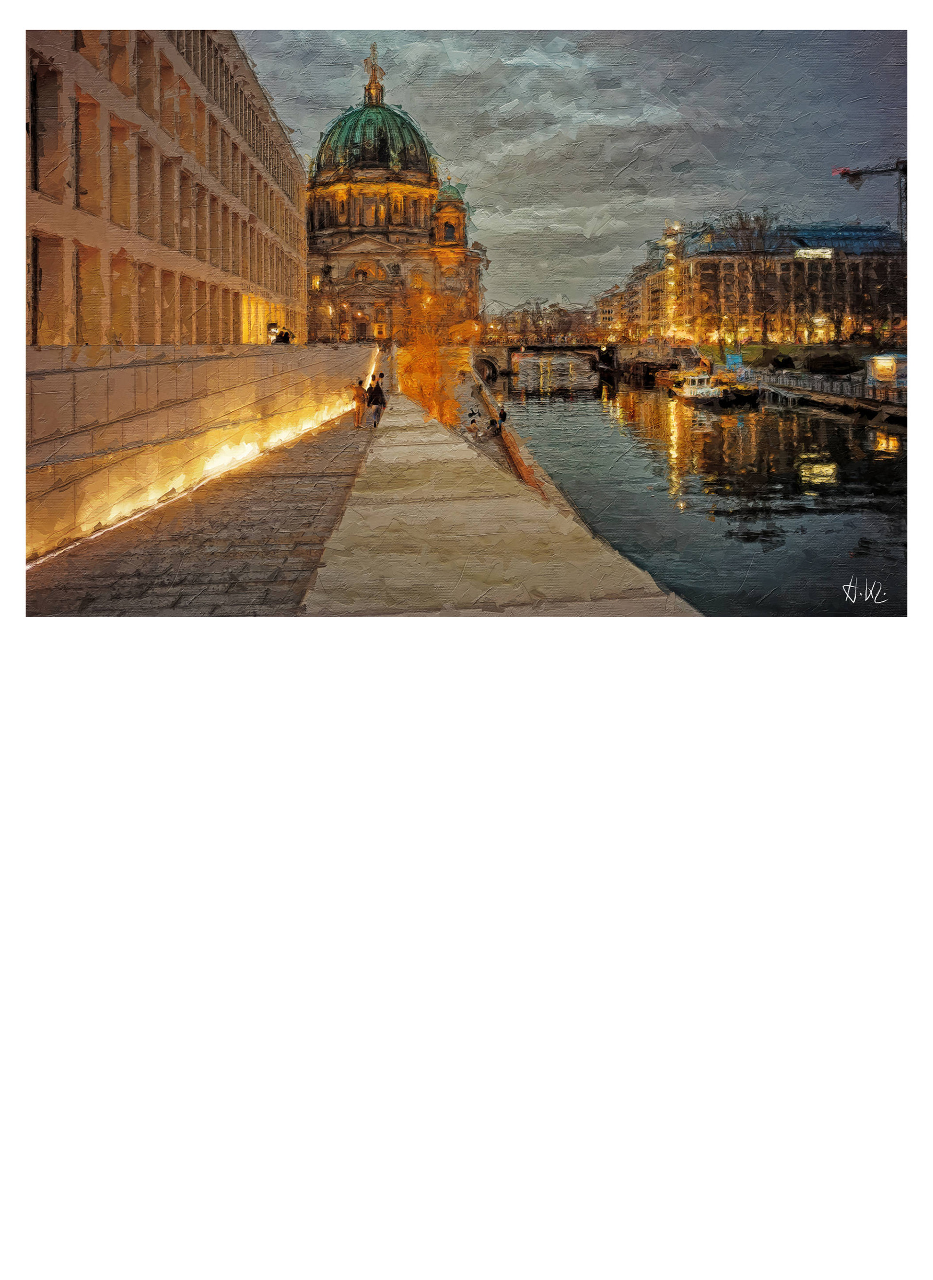 "Humboldt Forum Berlin" - Fine Art Print - Heinz Kleim