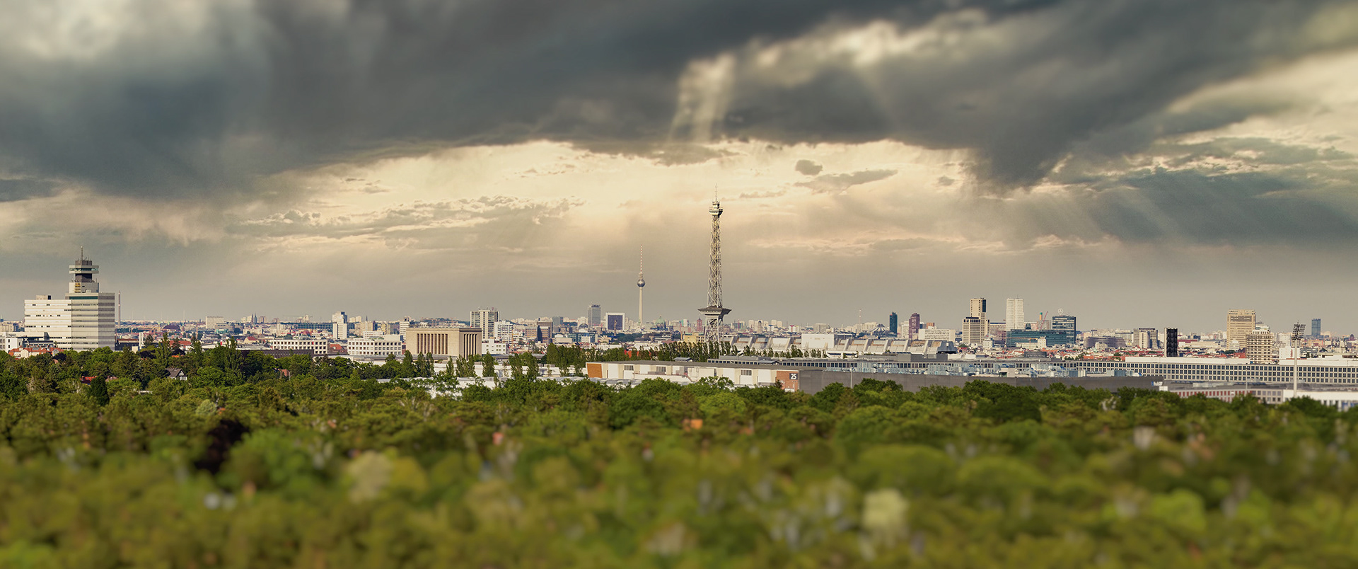 Berlin-Panorama - copyright Heinz Kleim / KleimDesign