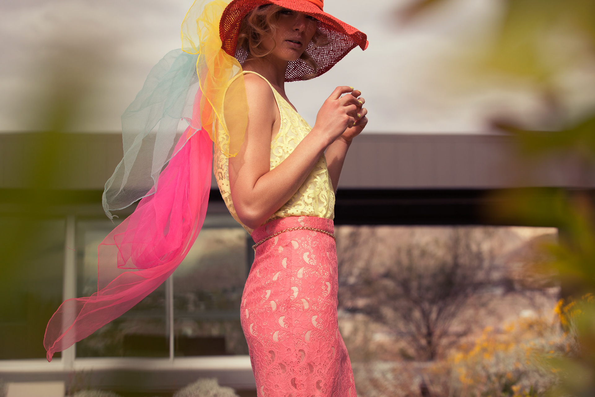 Heidi Harrington-Johnson Photographed By Matt Hind Vogue/H&M Collaboration