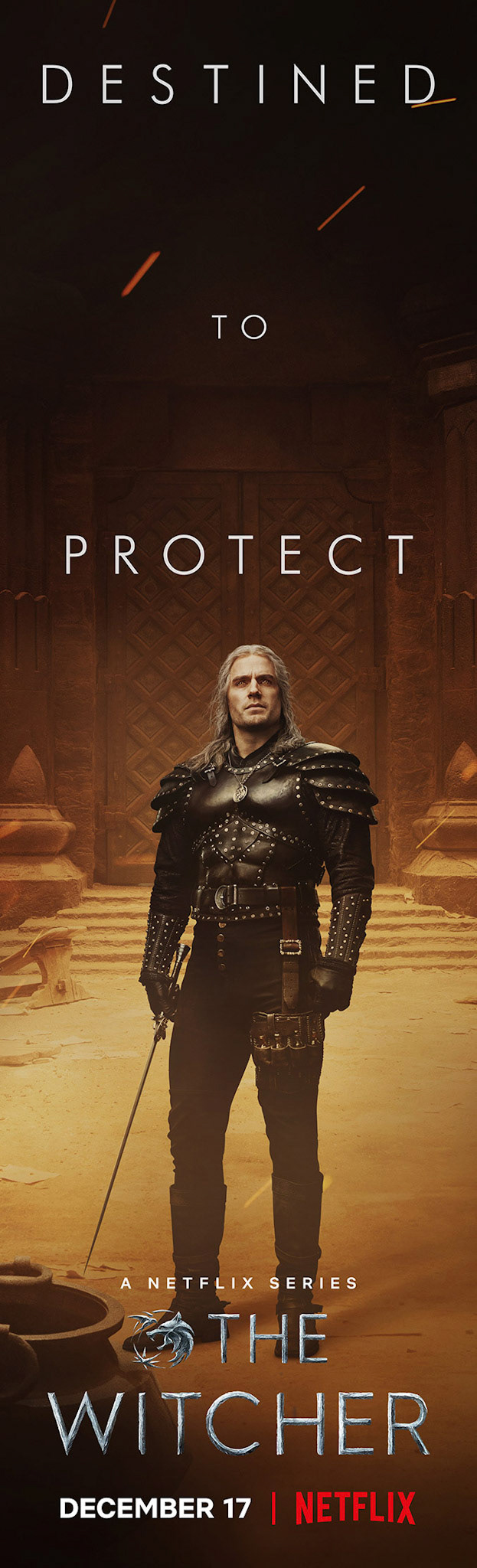 Netflix The Witcher, Henry Cavil - Artmachine