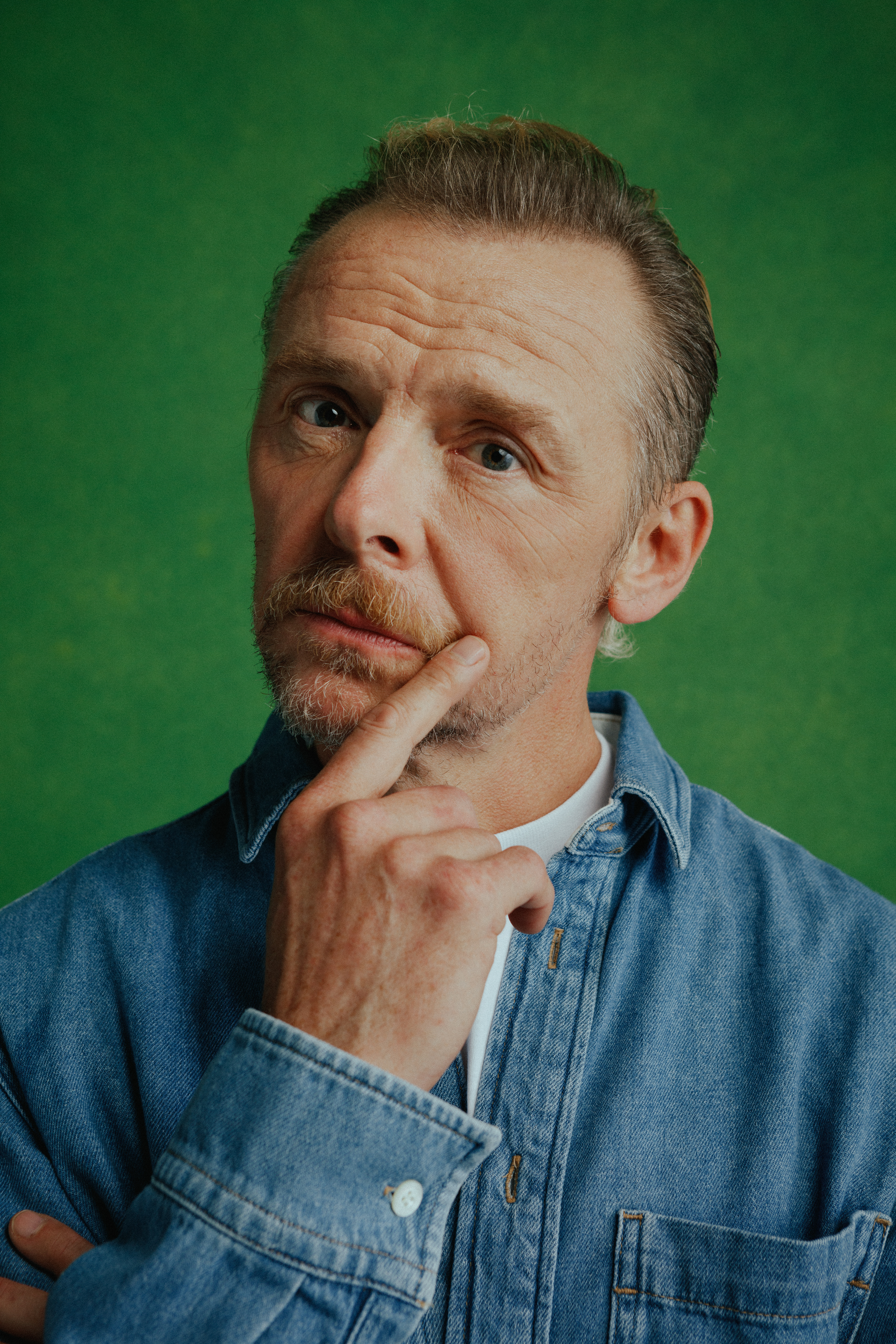 Simon Pegg - Photographed by Charlie Clift