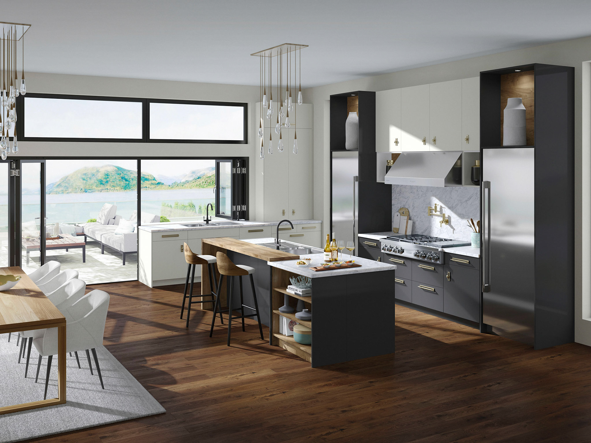 Signature Kitchens, CGI, Retouching and grade - Taylor James