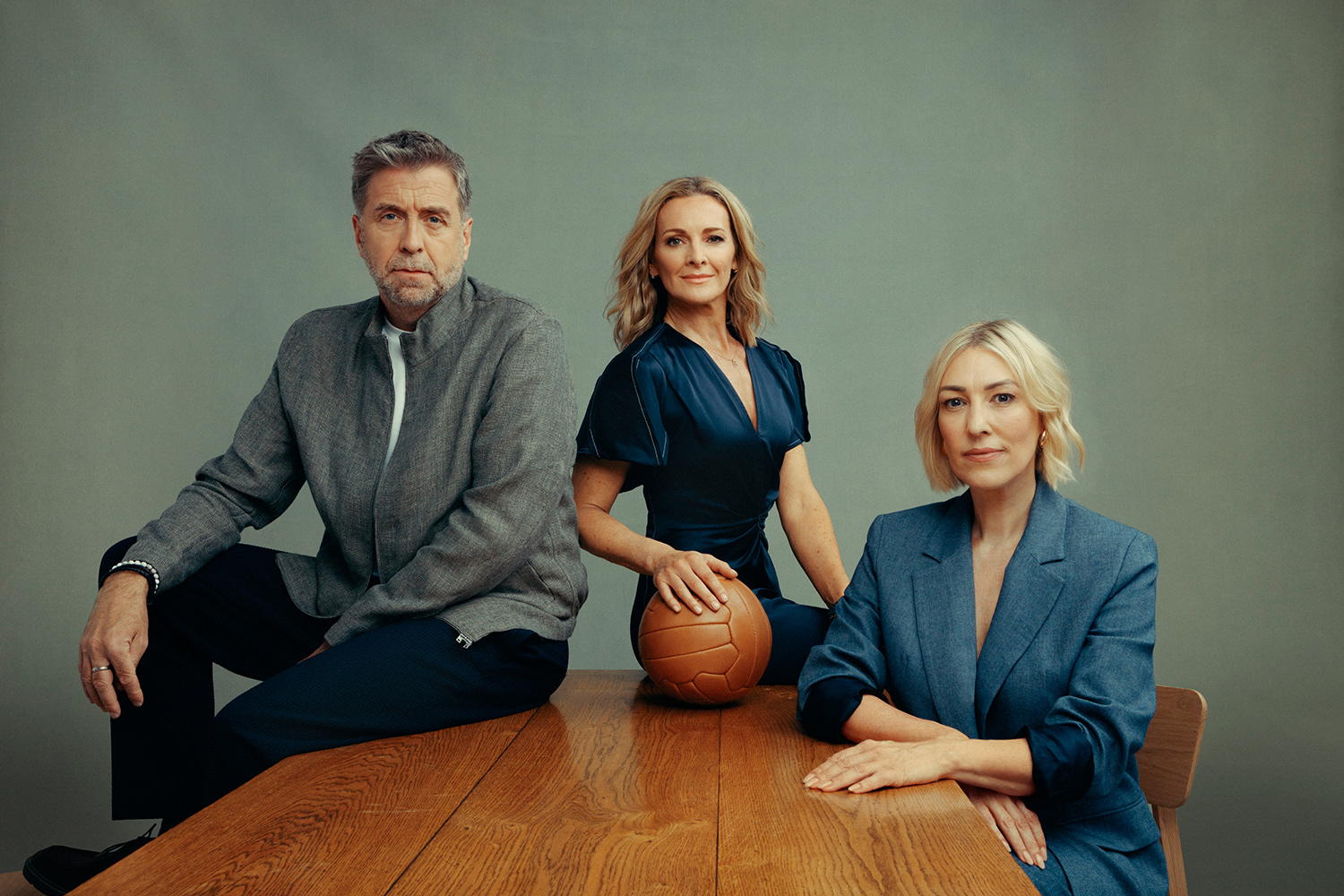 BBC Match Of The Day - Gabby Logan, Kelly Cates & Mark Chapman