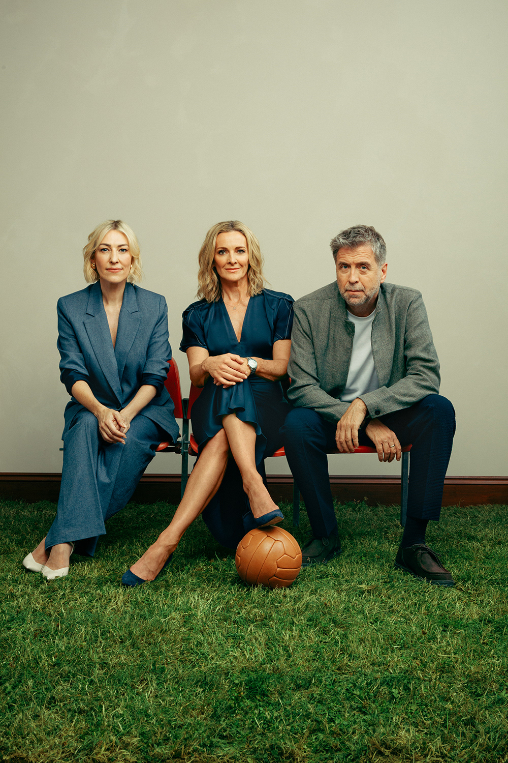BBC Match Of The Day - Gabby Logan, Kelly Cates & Mark Chapman