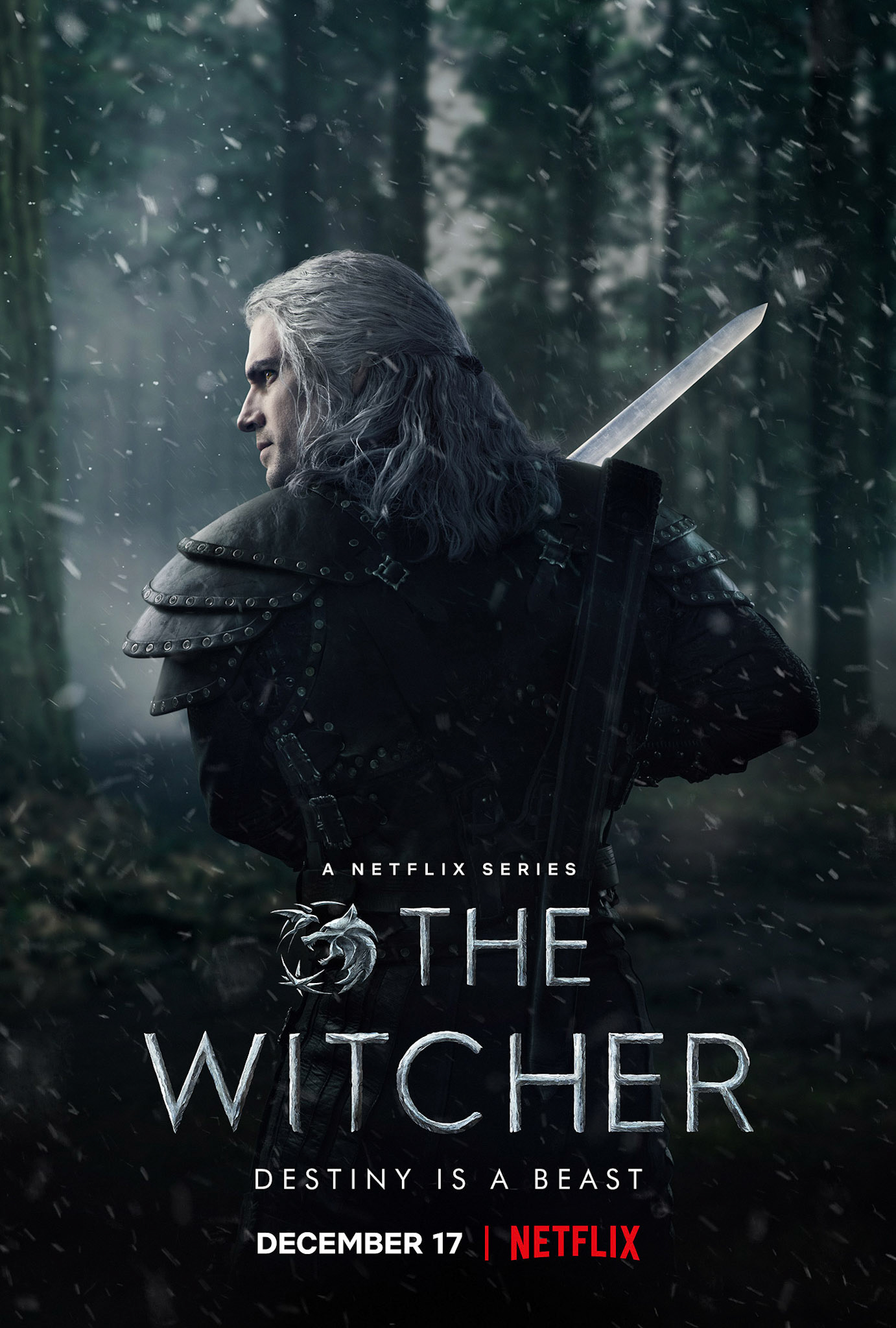 Netflix The Witcher, Henry Cavil - Artmachine