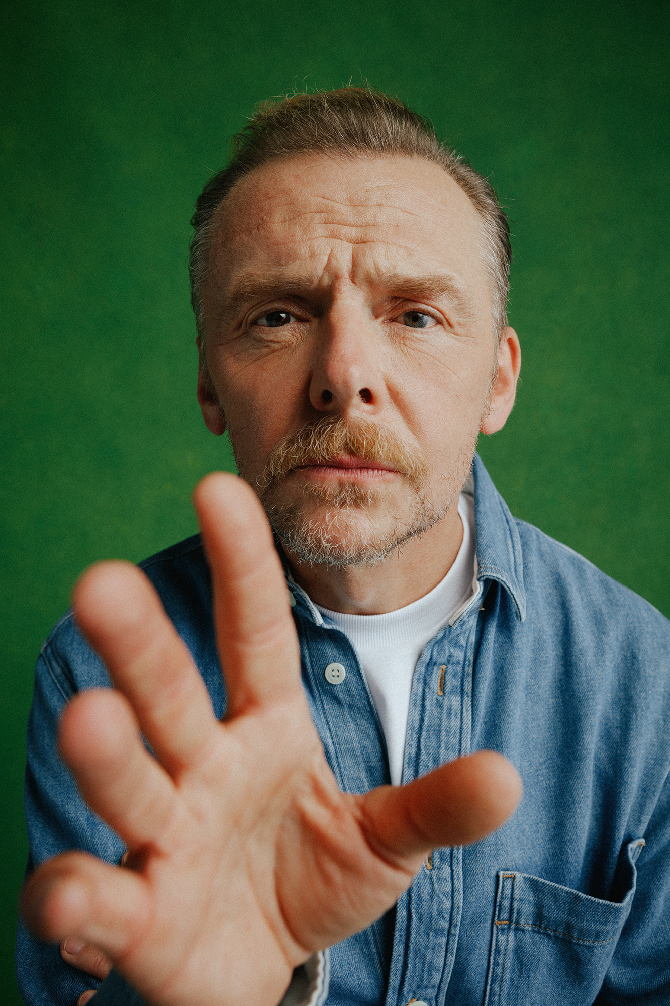 Simon Pegg - Photographed by Charlie Clift
