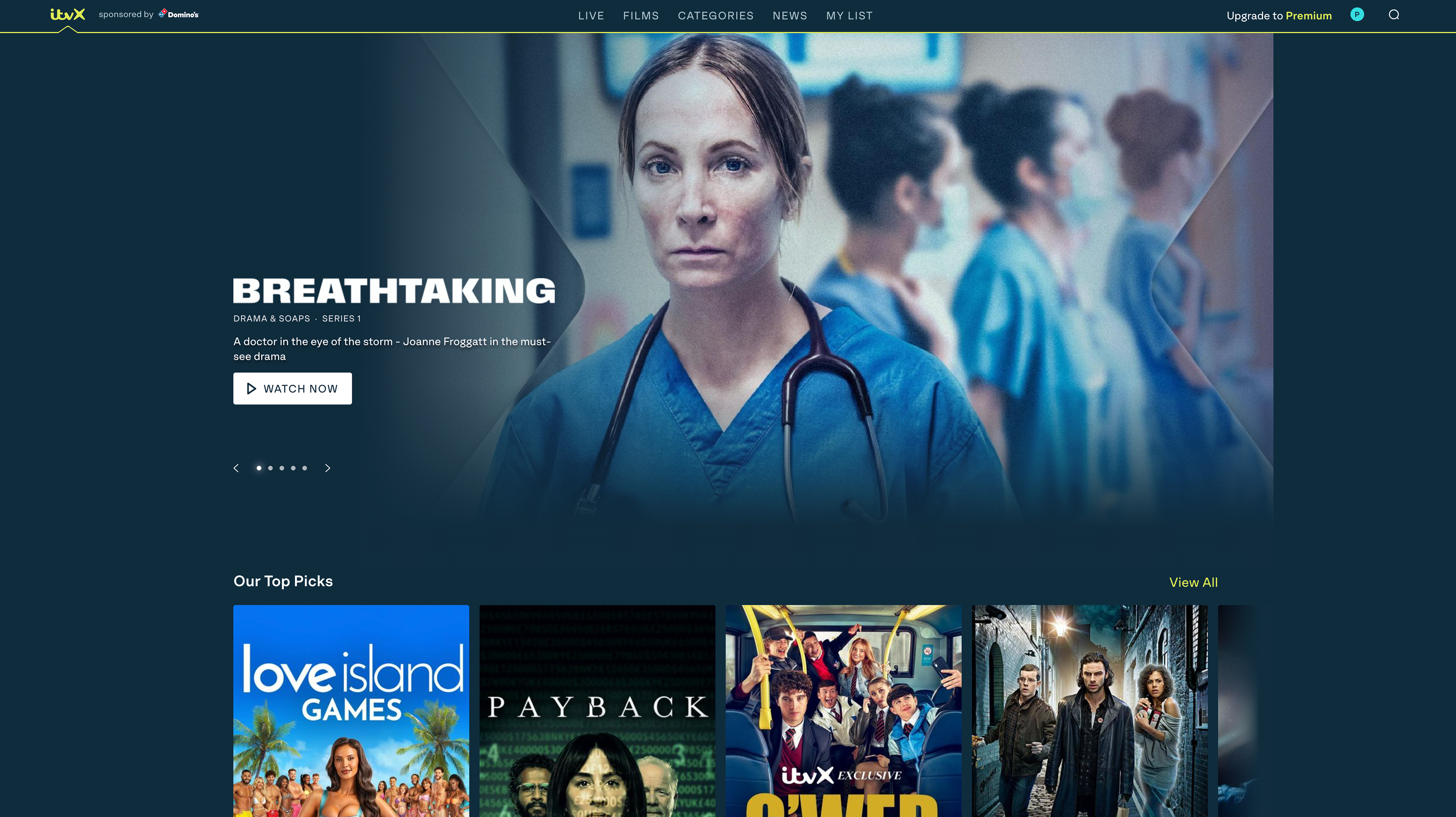 ITVX Breathtaking