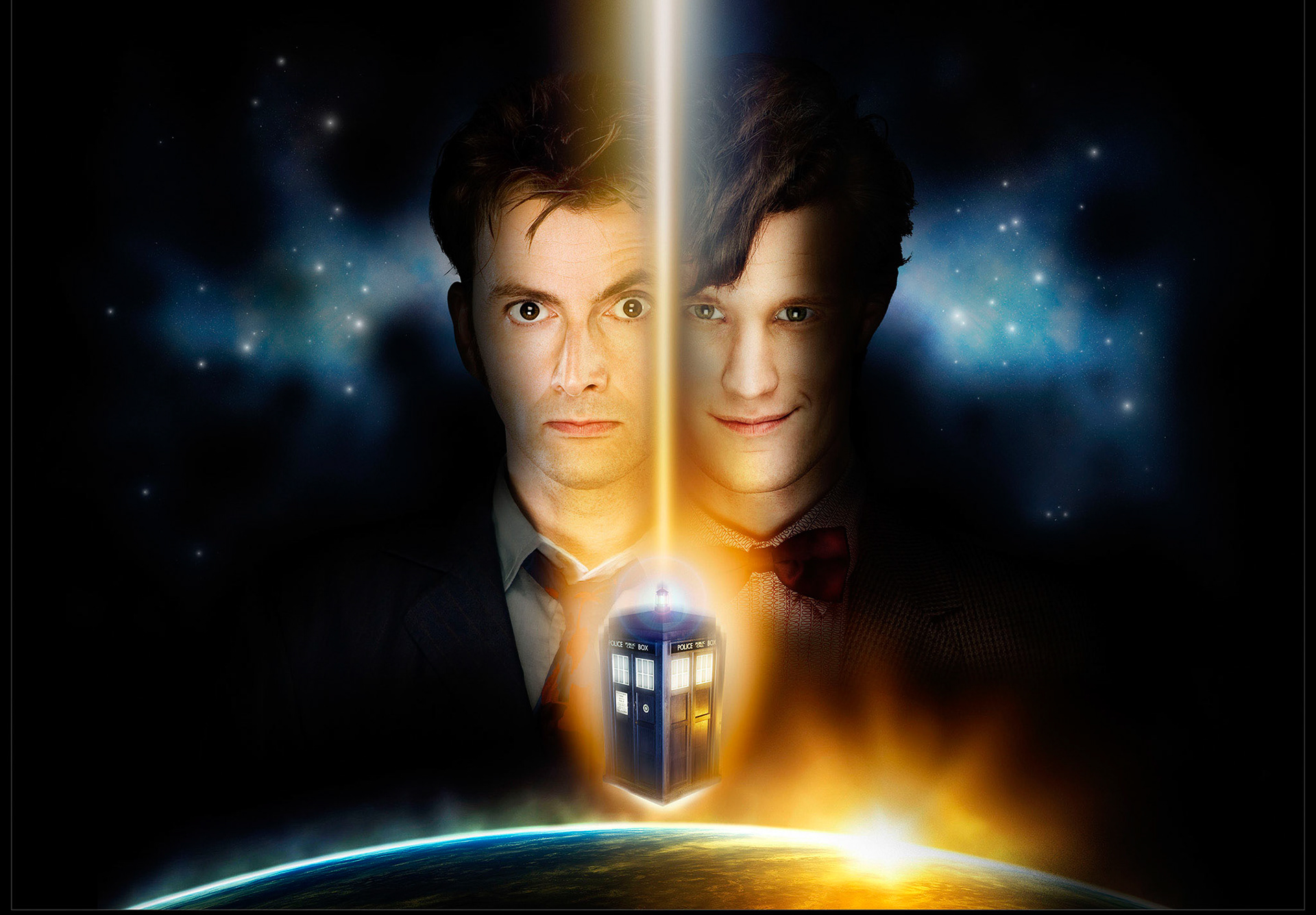 Dr Who, Matt Smith, David Tennant - BBC