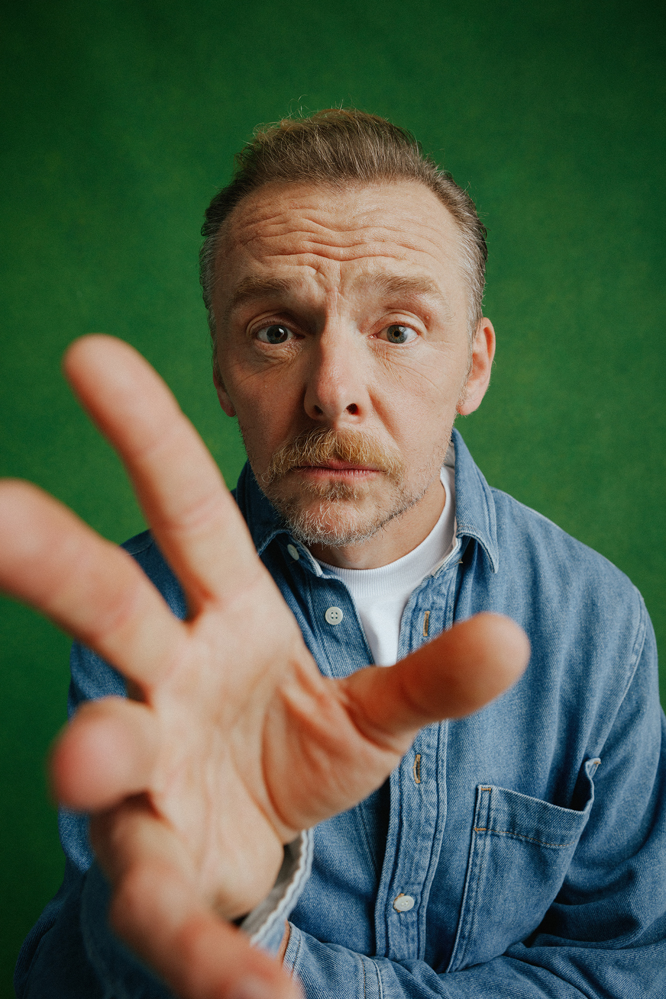 Simon Pegg - Photographed by Charlie Clift