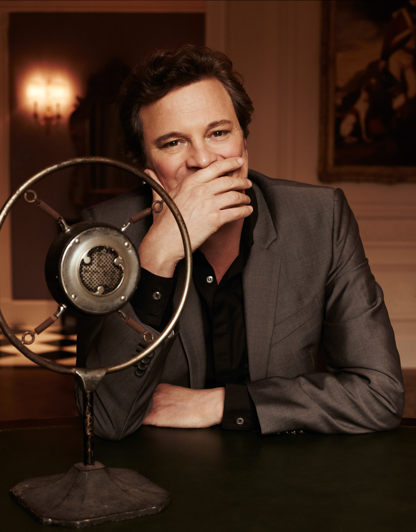 Colin Firth, Photographed by Matt Holyoak
