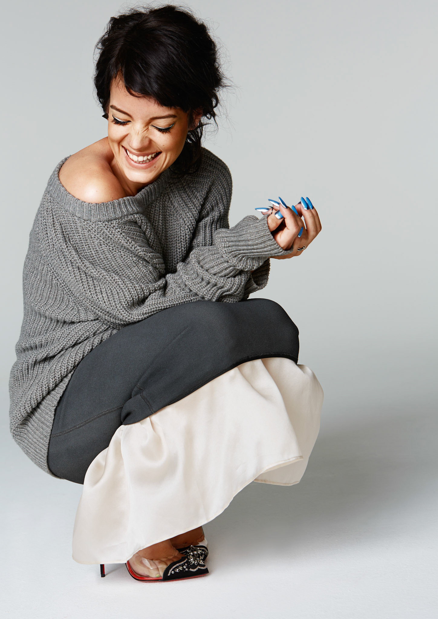 Lily Allen, Photographed by Damon Heath for Glamour Magazine - The Shoemakers Elves London
