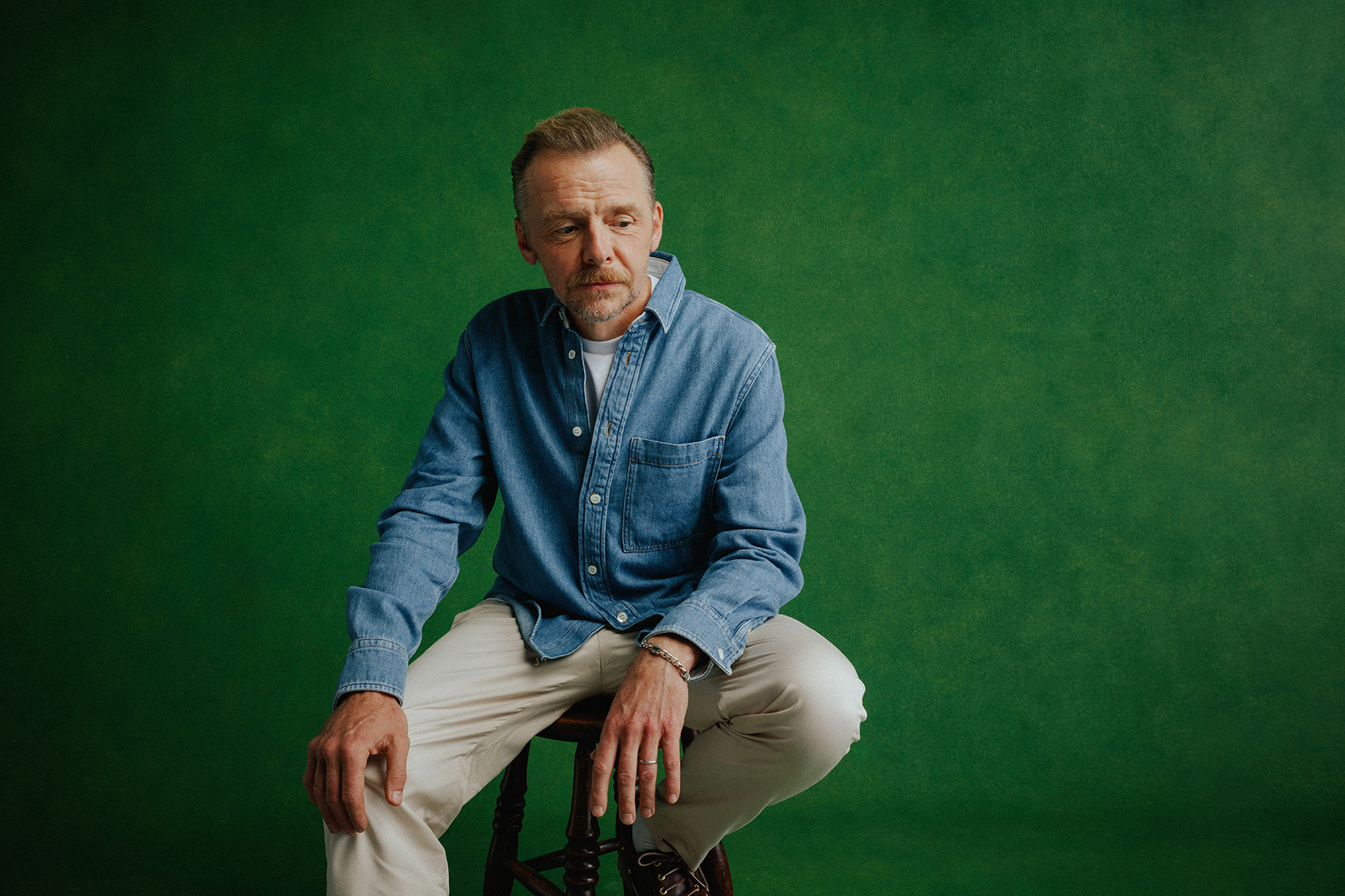 Simon Pegg - Photographed by Charlie Clift