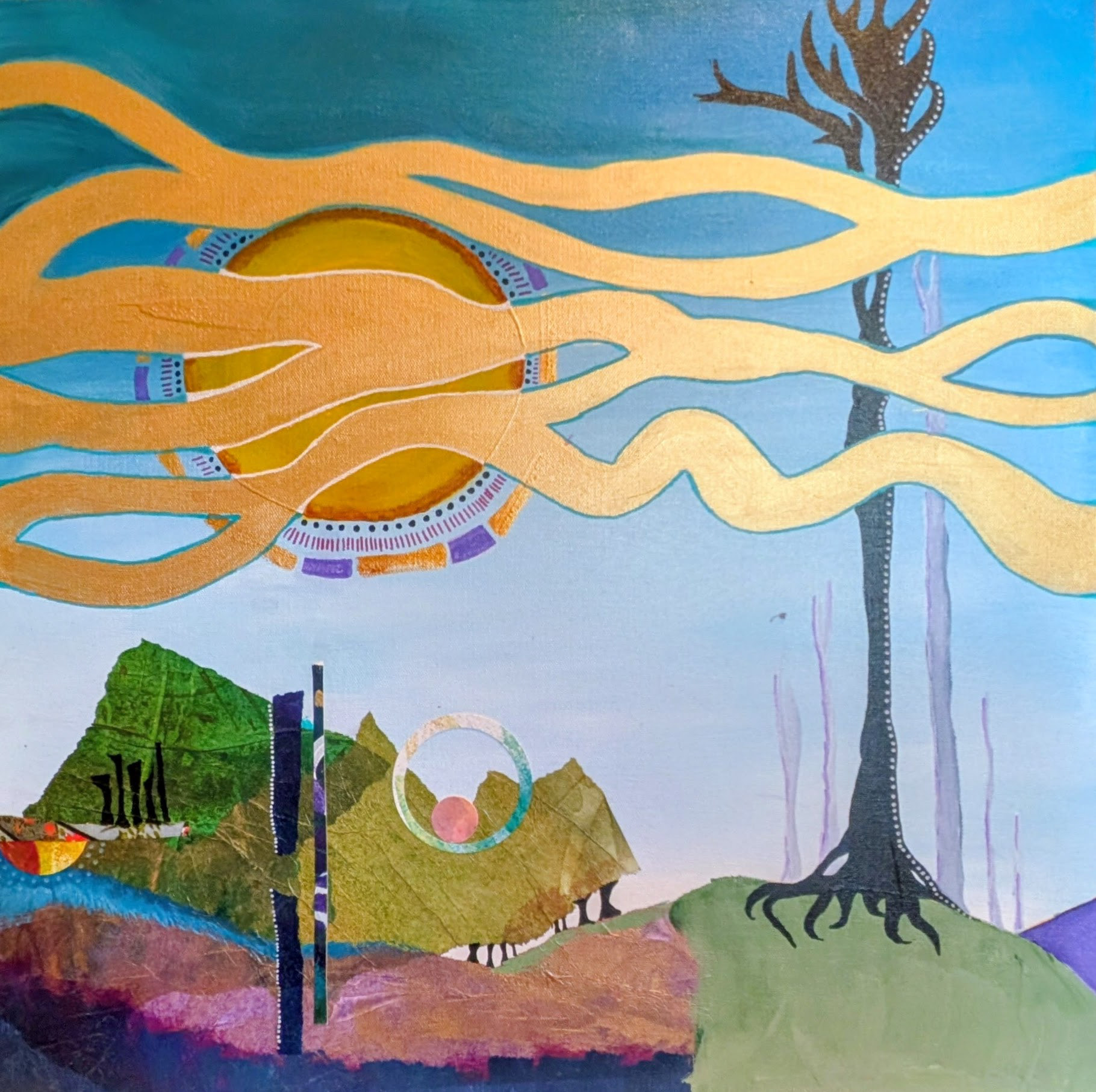 Winter Solstice, 24x24 - Original Available