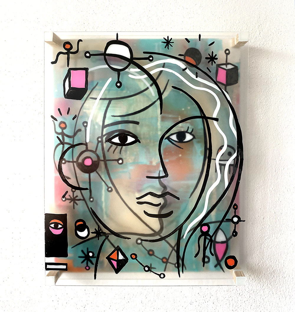 Two as one - 50 x 40 cm
