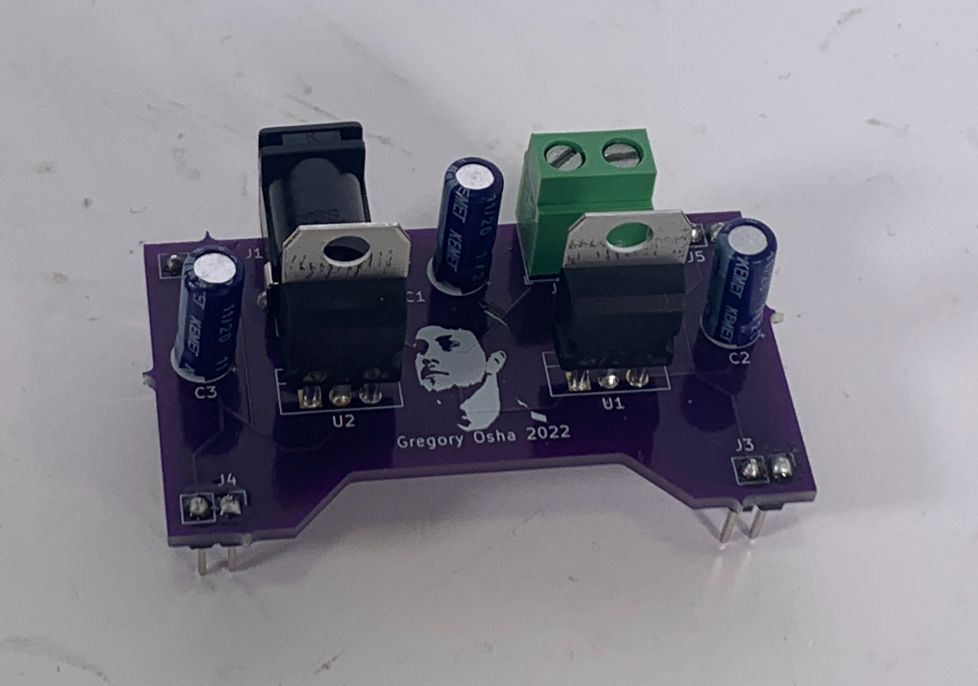 Soldered PCB