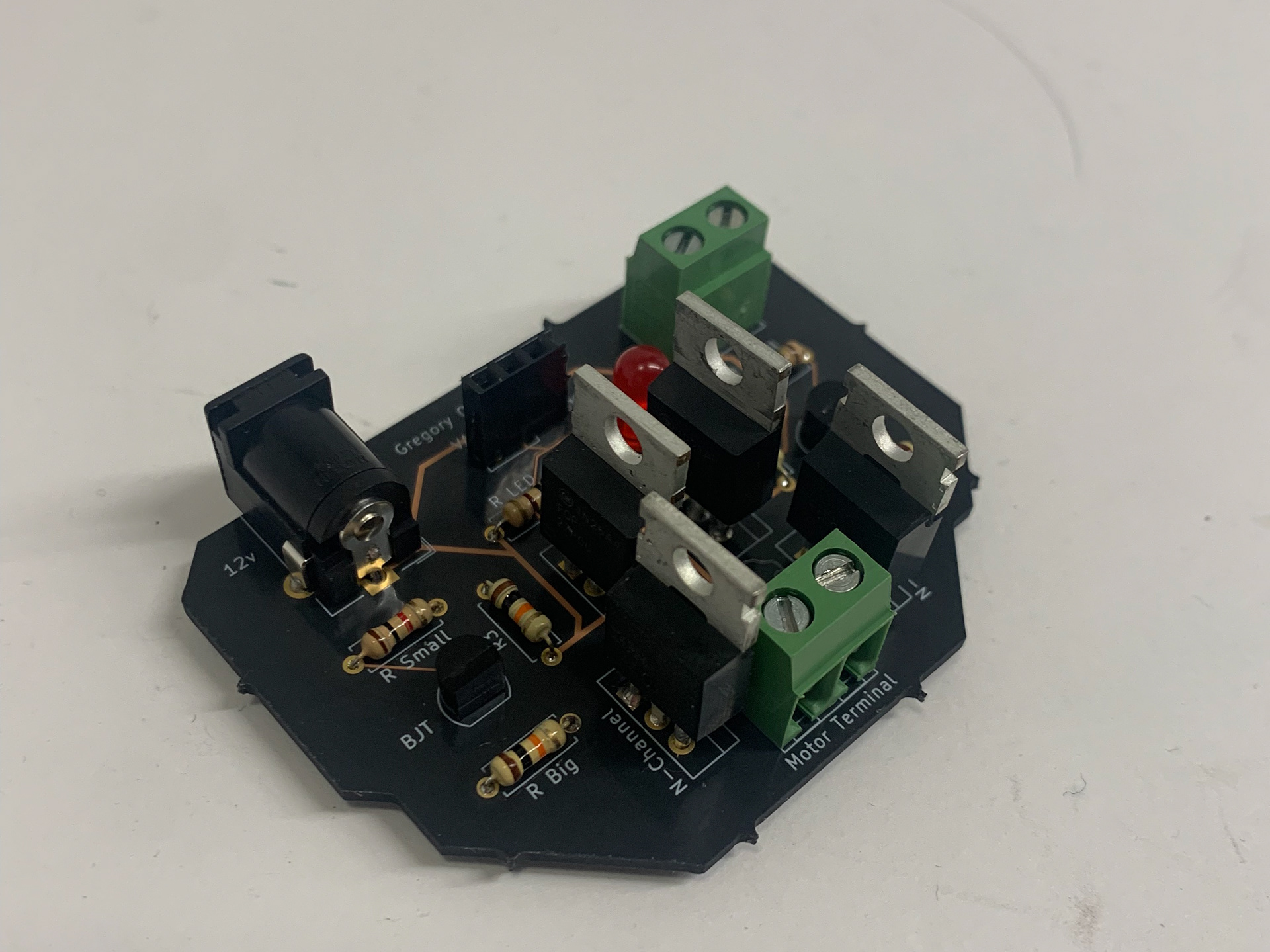 Soldered H Bridge