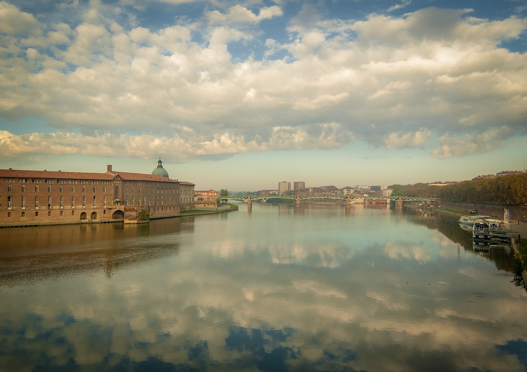 La Garonne vue du Pont Neuf