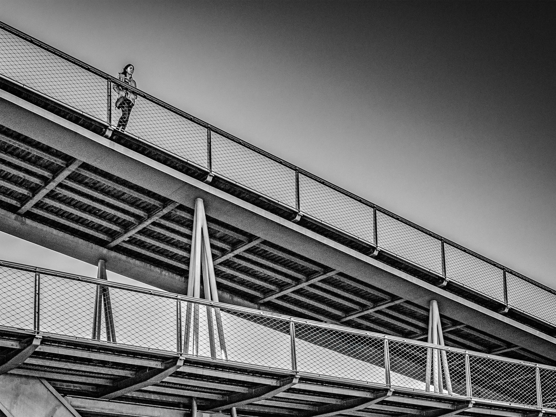La Femme à la passerelle