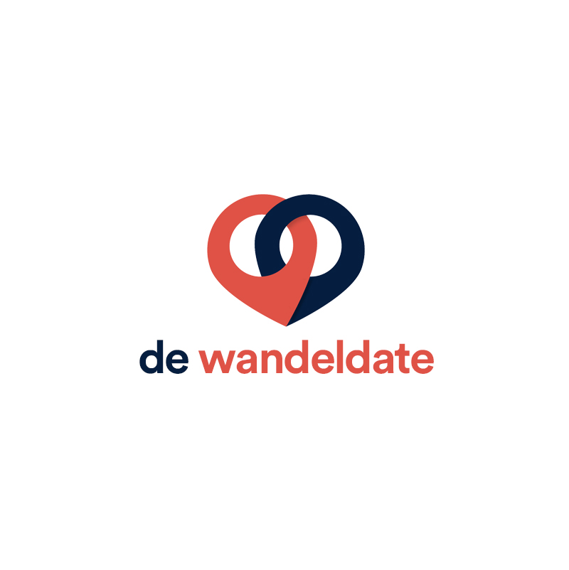 Logo design for a hiking dating service