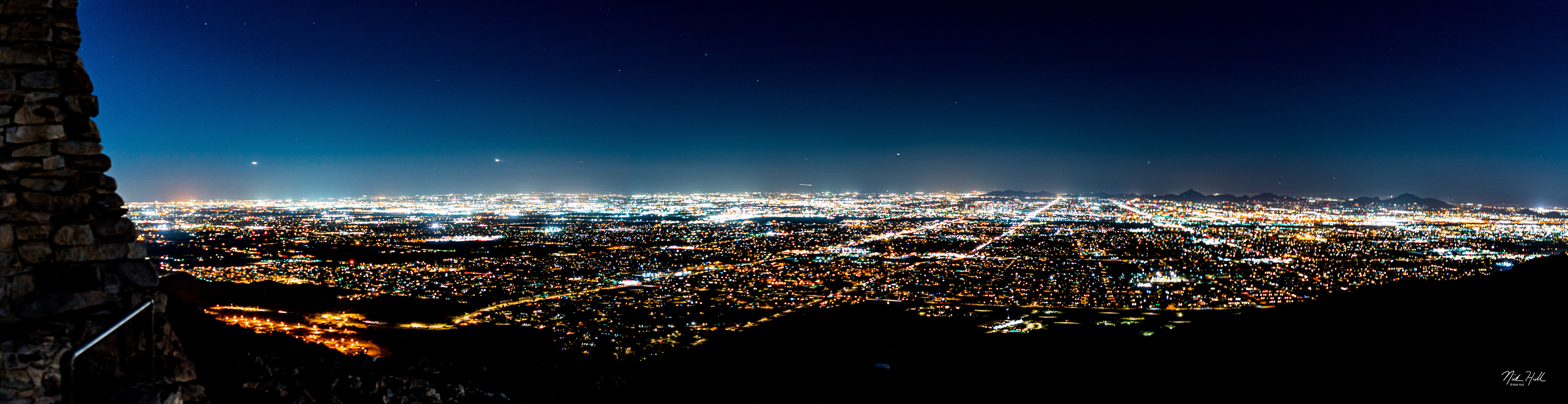 South Mountain, Flight Path Over PHX