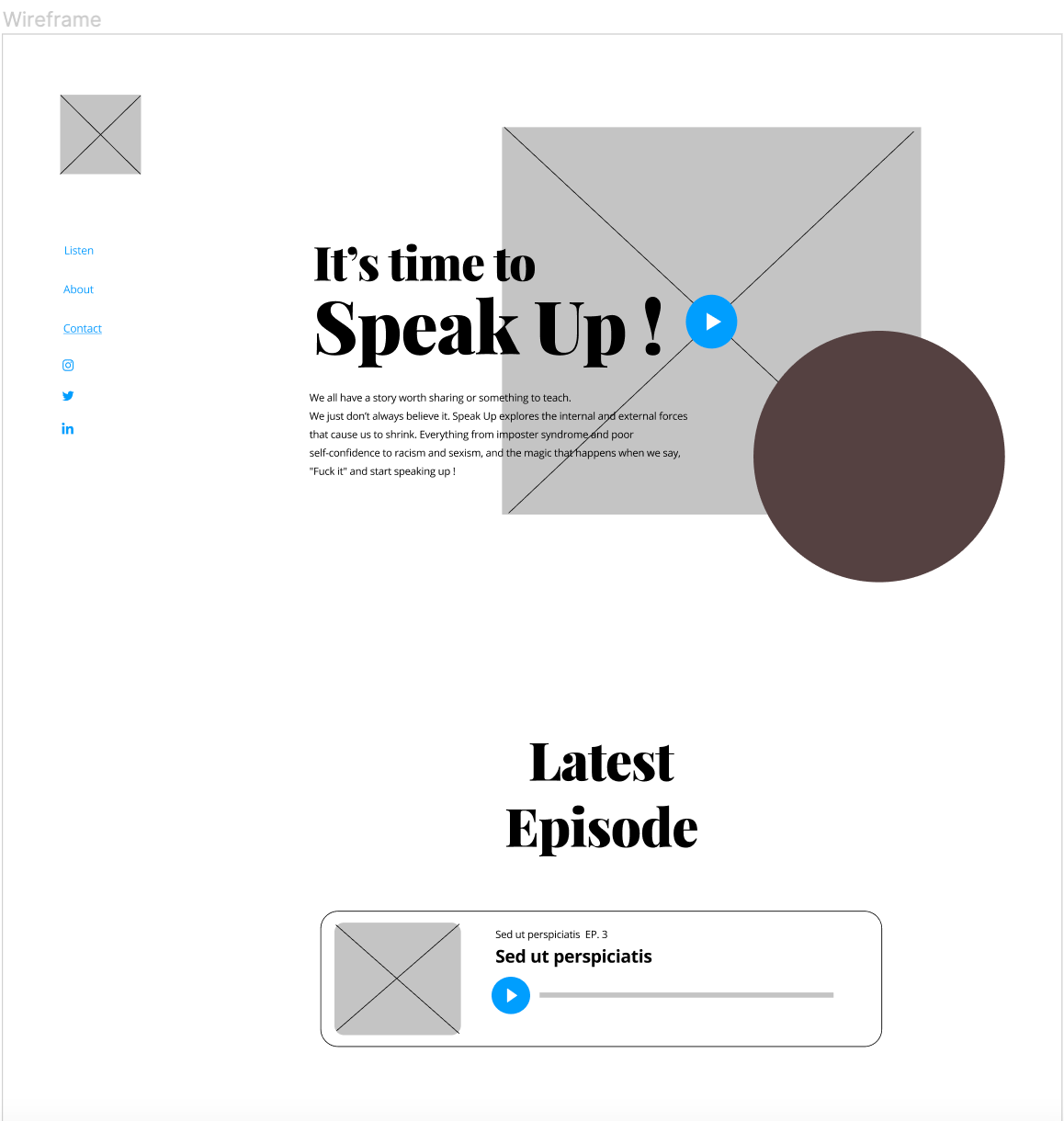 Final Wireframe