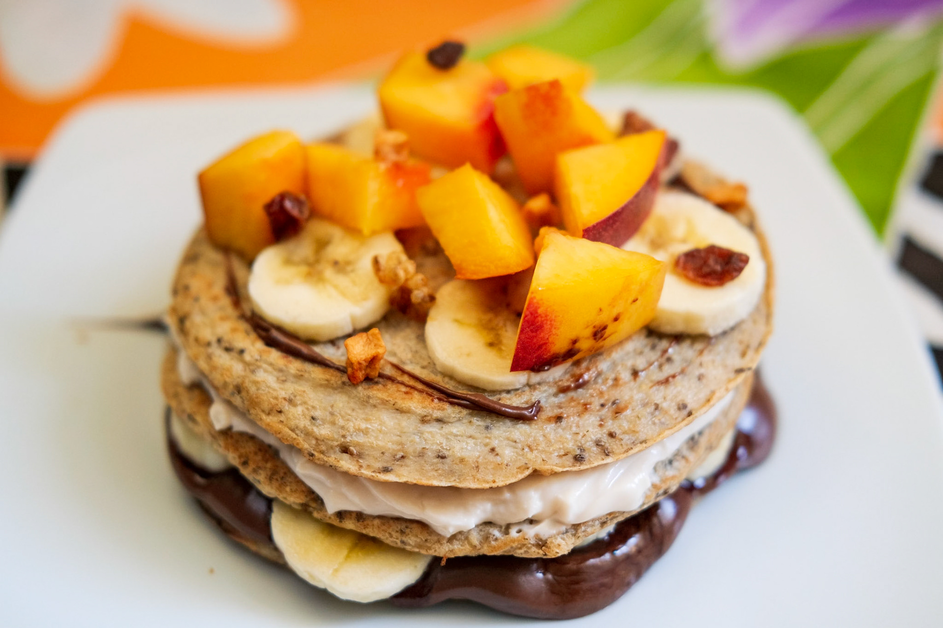 Pancakes veganos