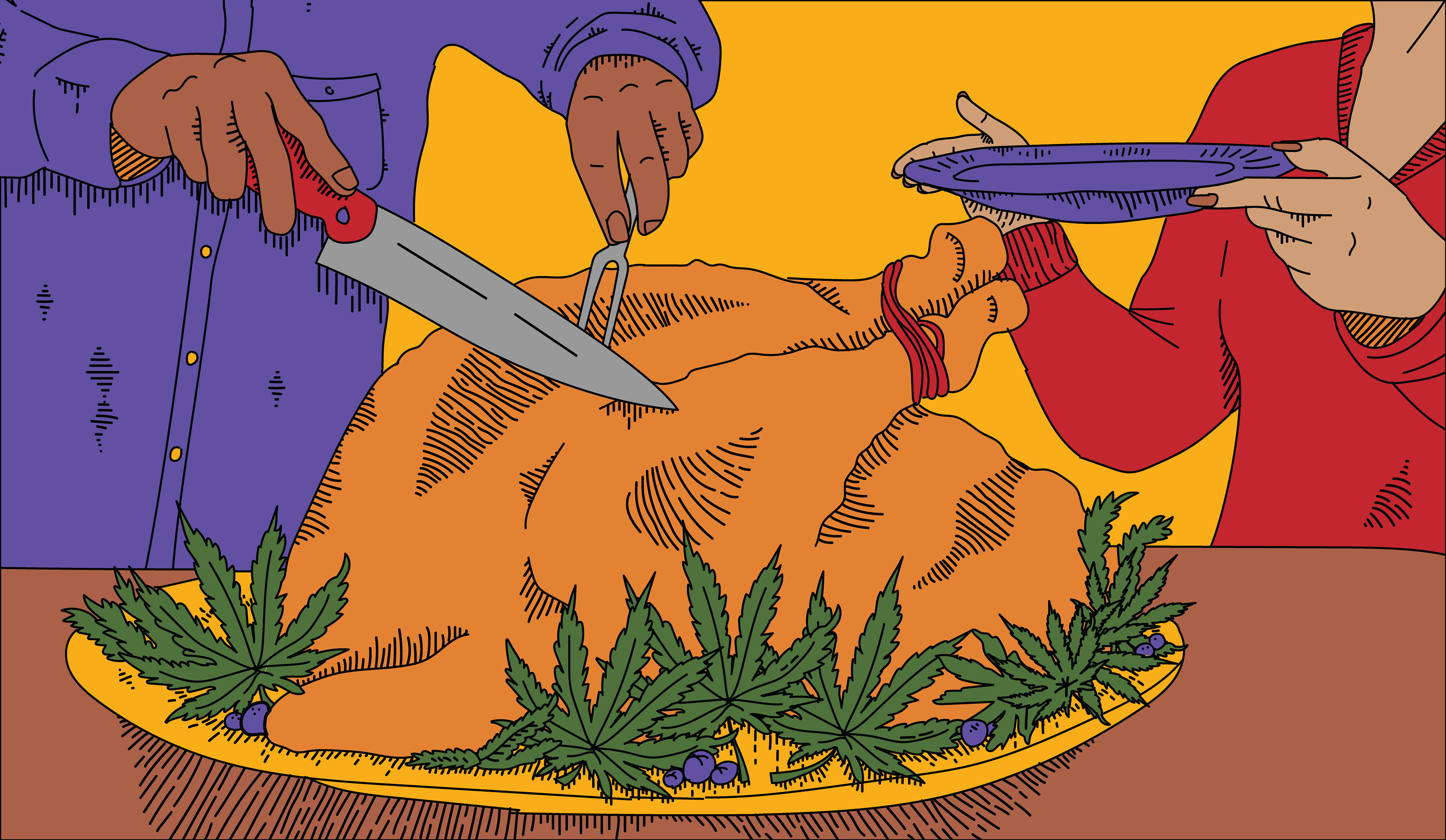 Hand-drawn illustration
