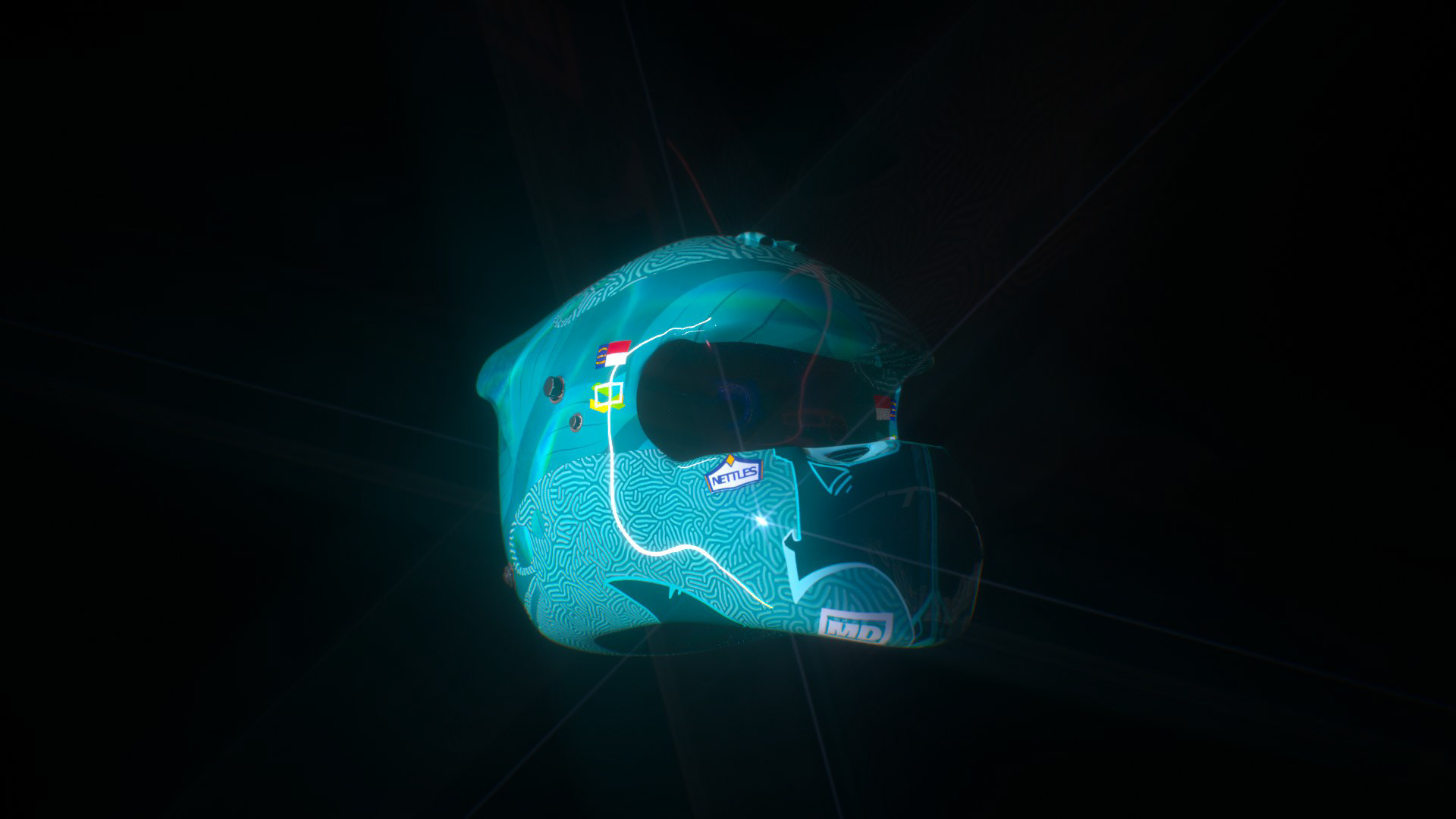 Helmet model, without visor
