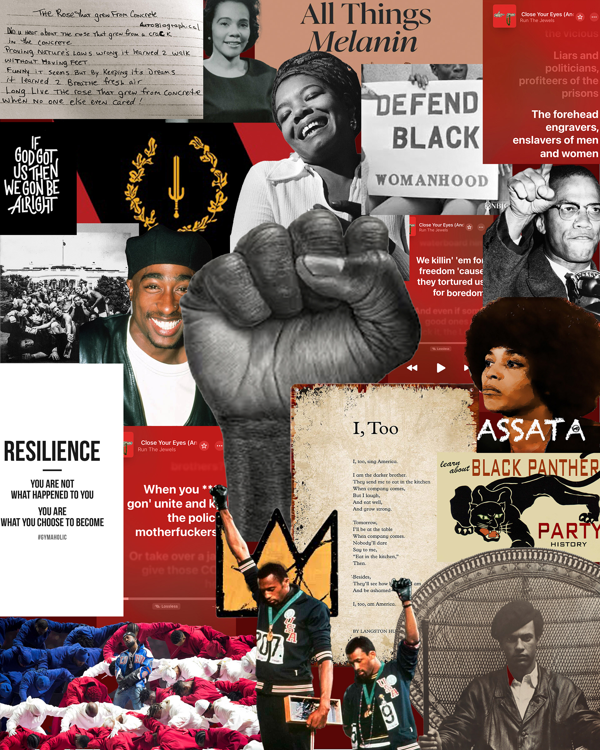 Affirmation (2025), Collage, 11''x14''